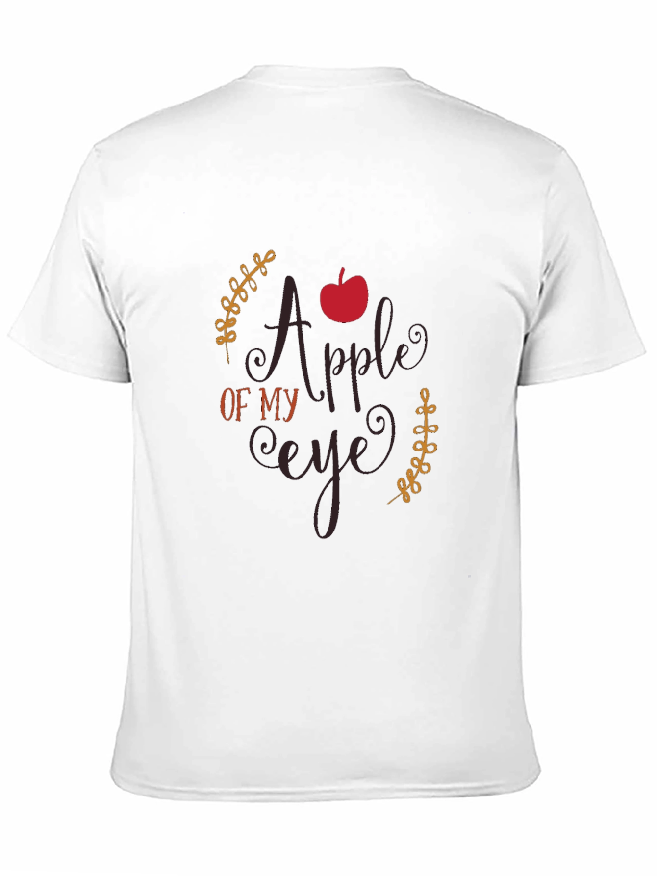 Black Apple of My Eye Graphic Tee - Black view 11