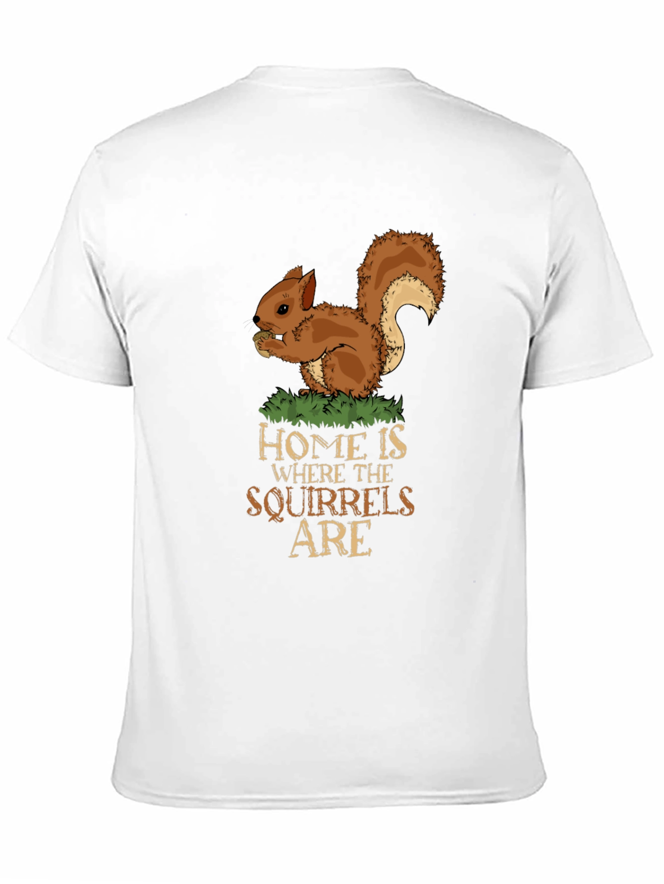 Black Squirrel Lover Tee - Home is Where the Squirrels Are view 11