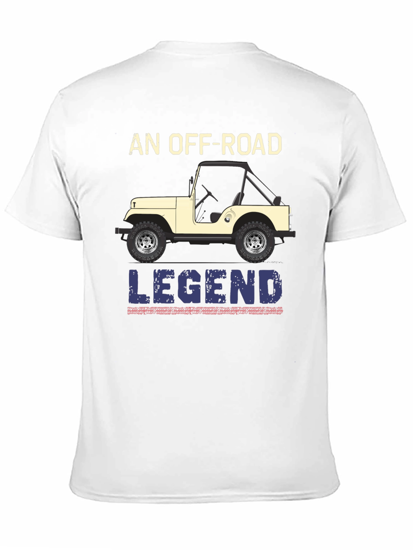 Black Off-Road Legend Graphic Tee view 11