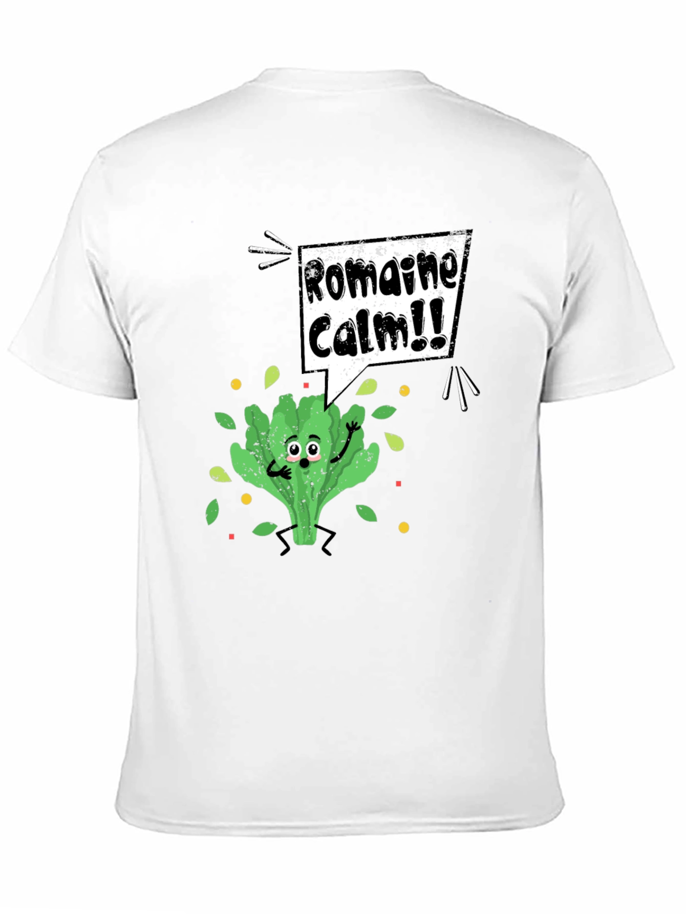 Black Romaine Calm Pun T-Shirt view 11