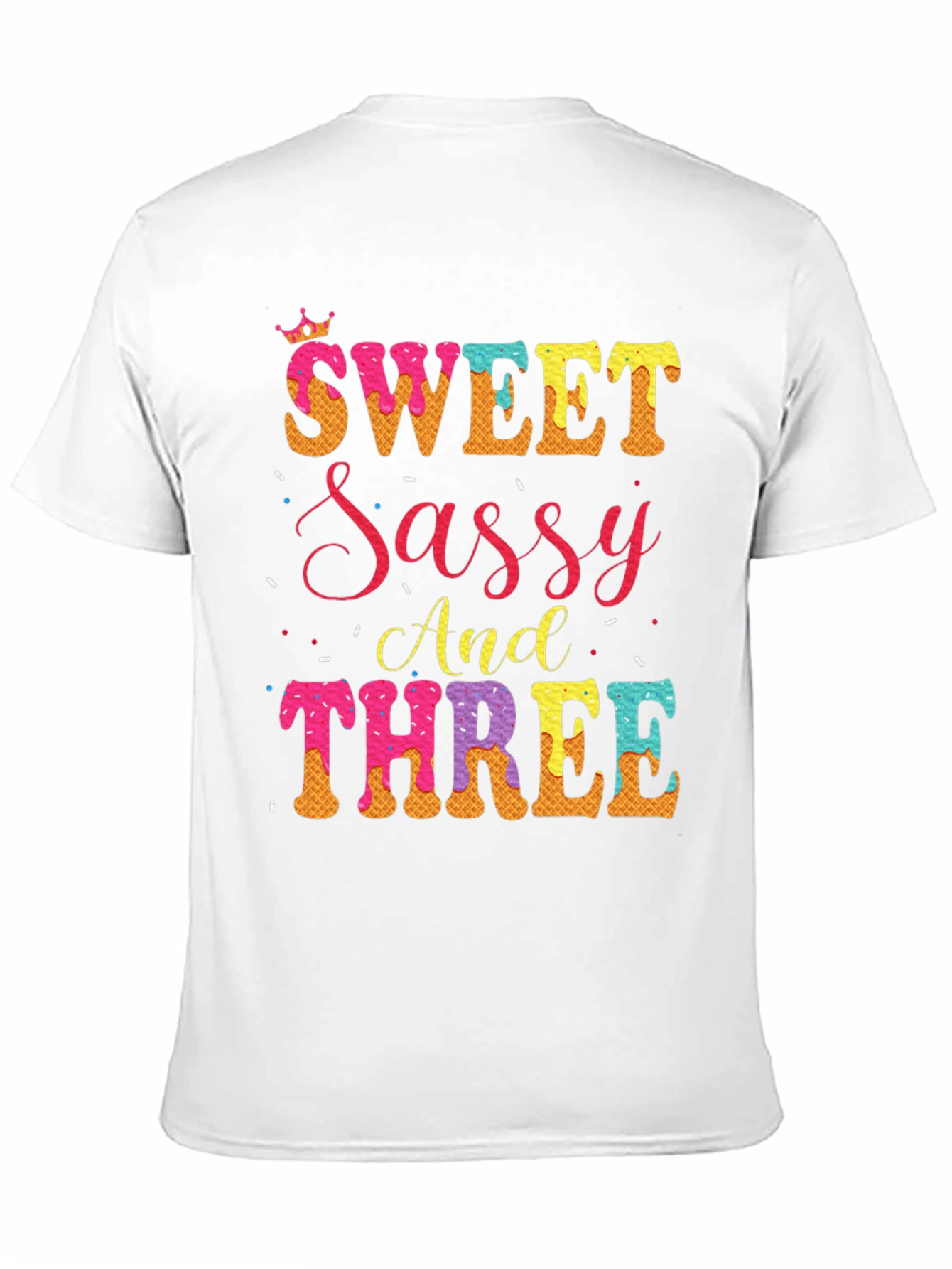 Black Sweet Sassy And Three T-Shirt view 11