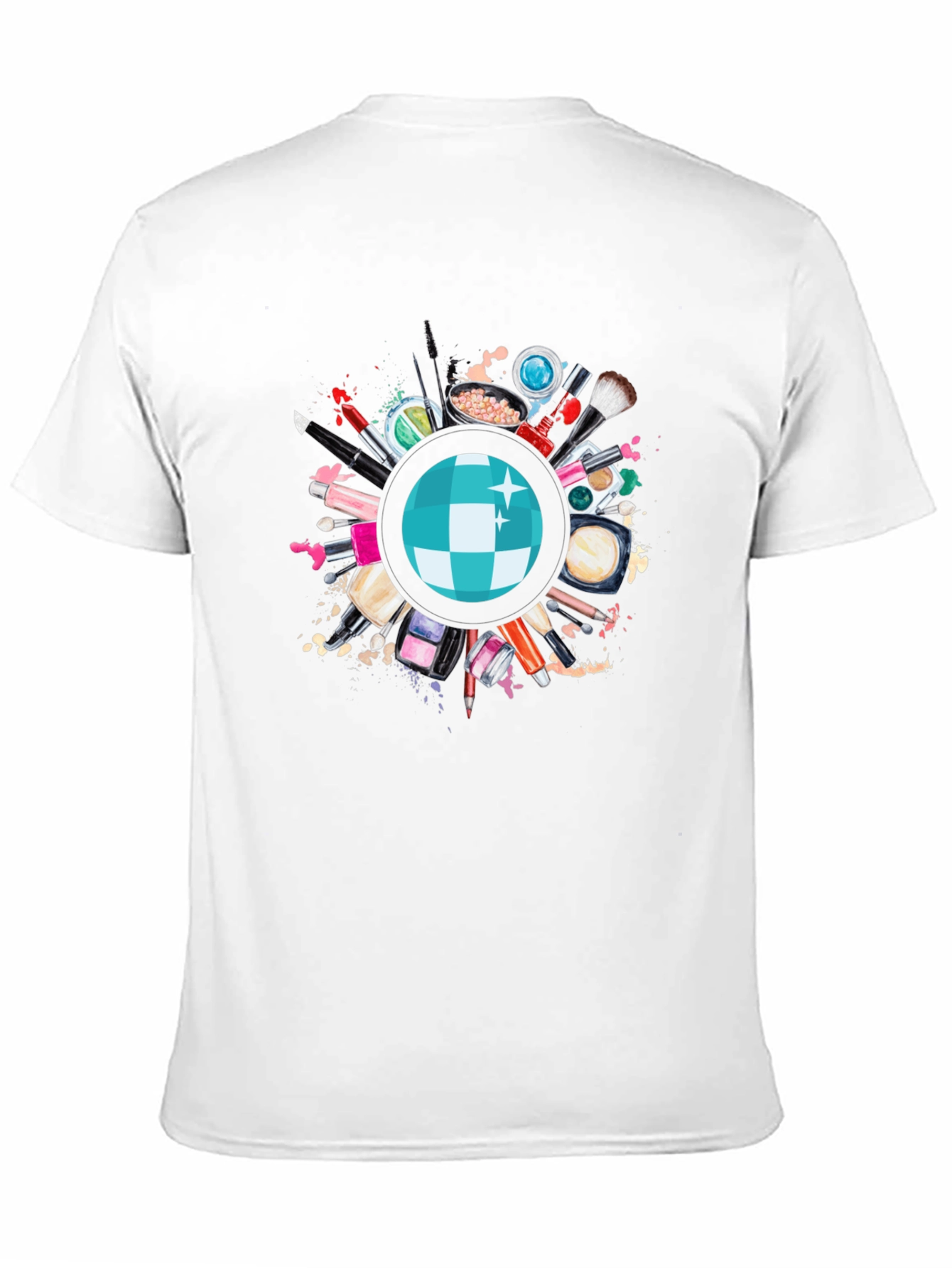 Black Makeup Artist T-Shirt - Beauty Lovers Tee view 11