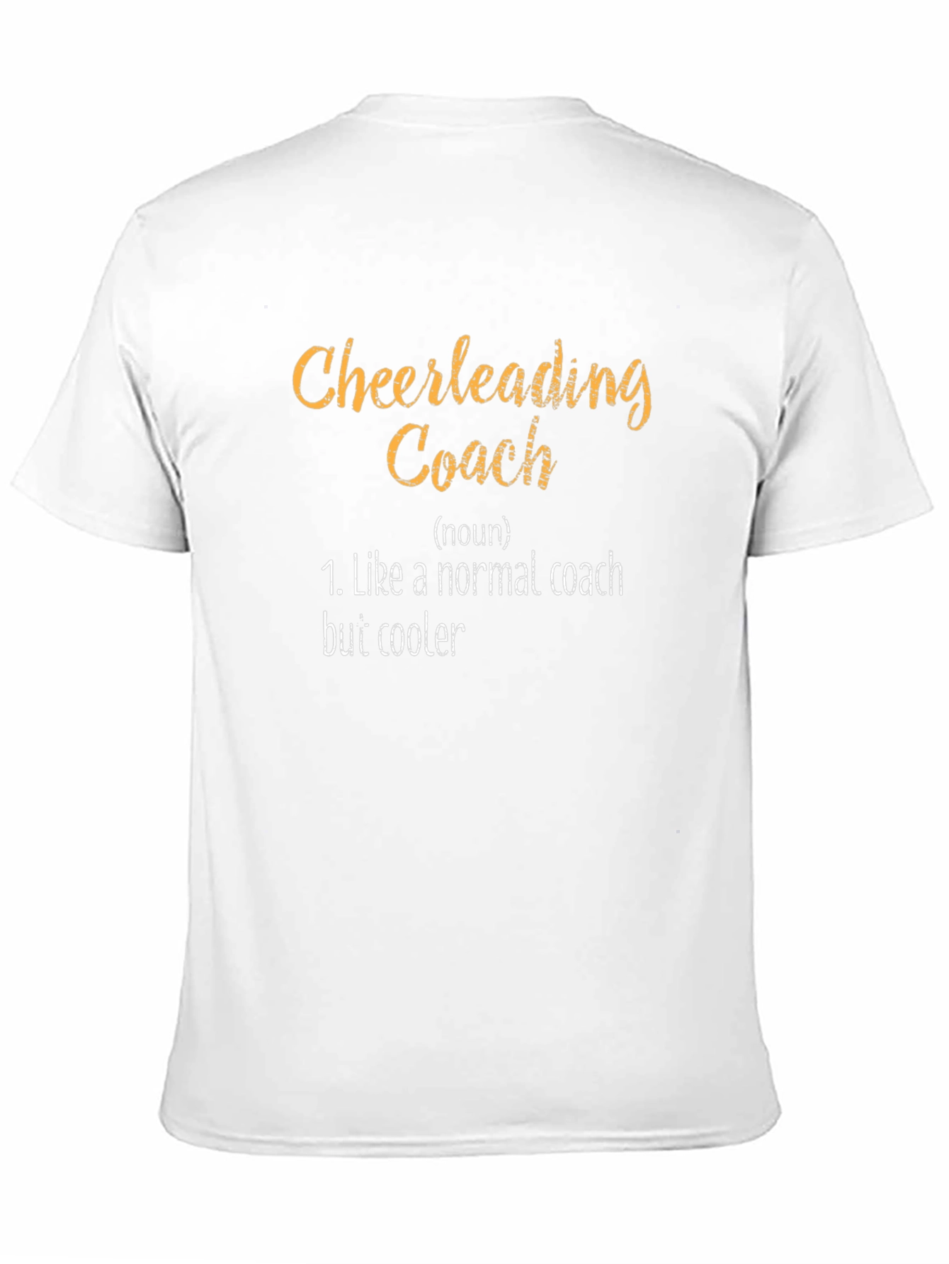 Cheerleading Coach Funny Graphic T-Shirt - 11