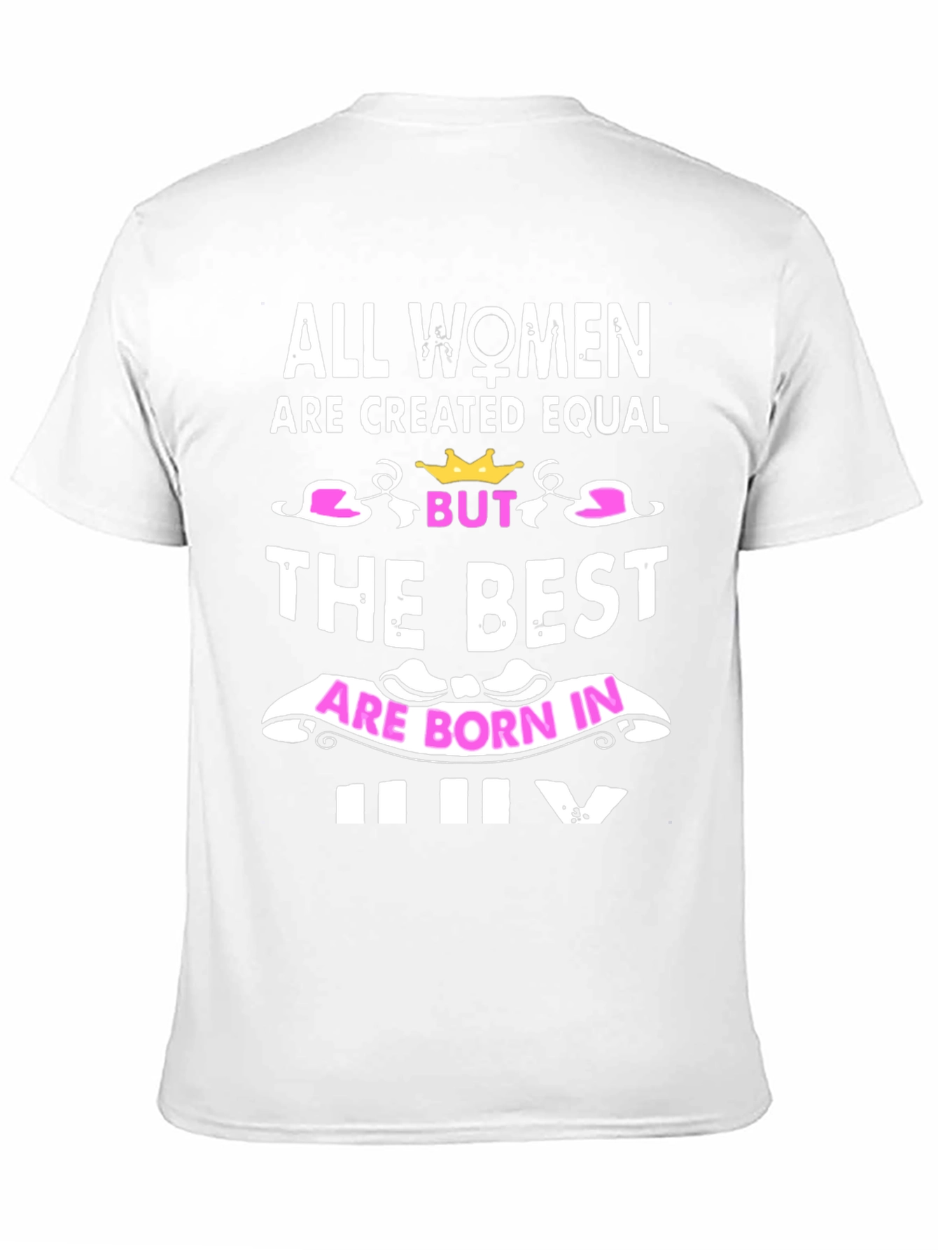 Black Women Born In July Graphic Tee view 11