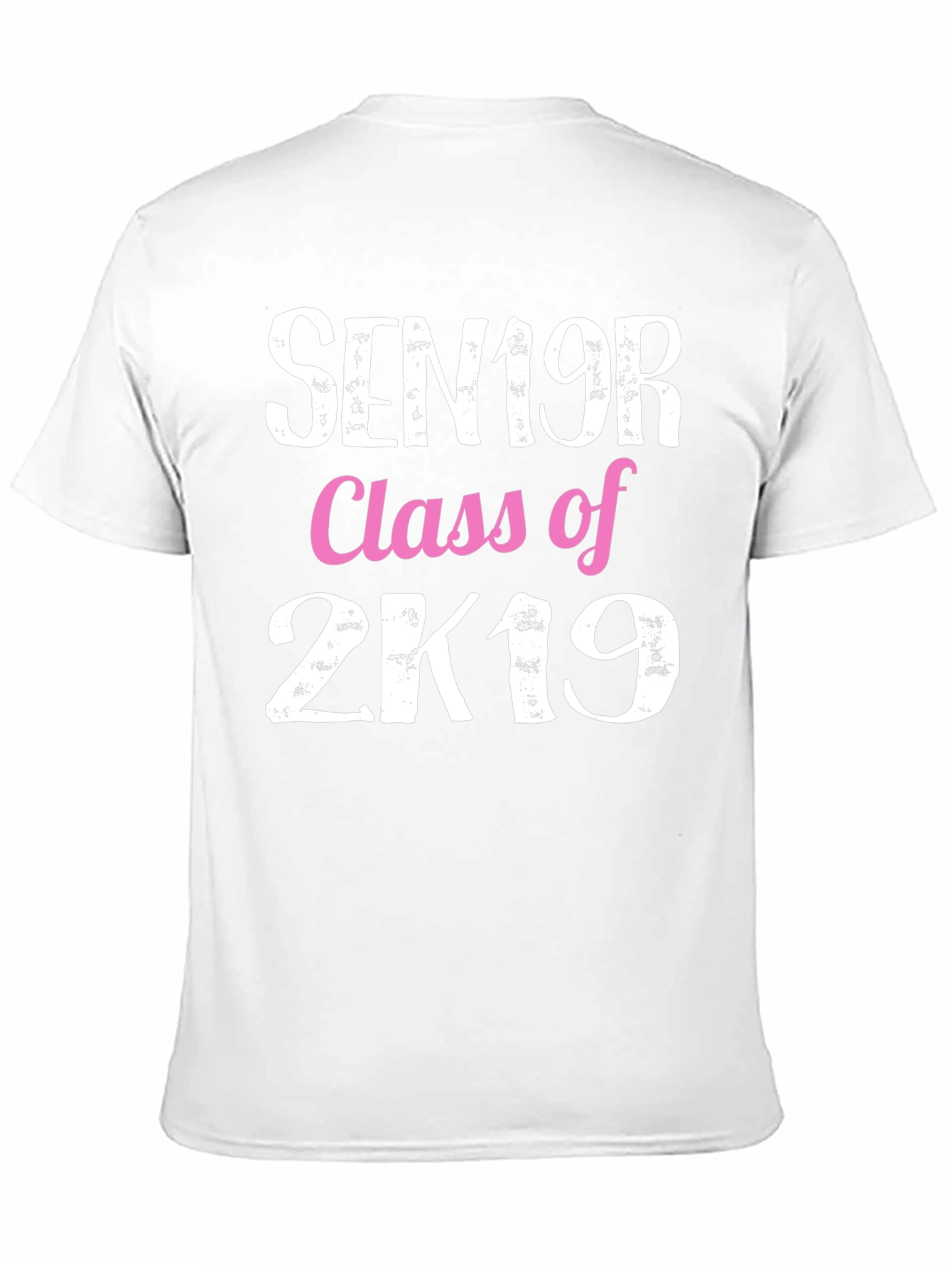 Black Senior Class of 2K19 T-Shirt view 11