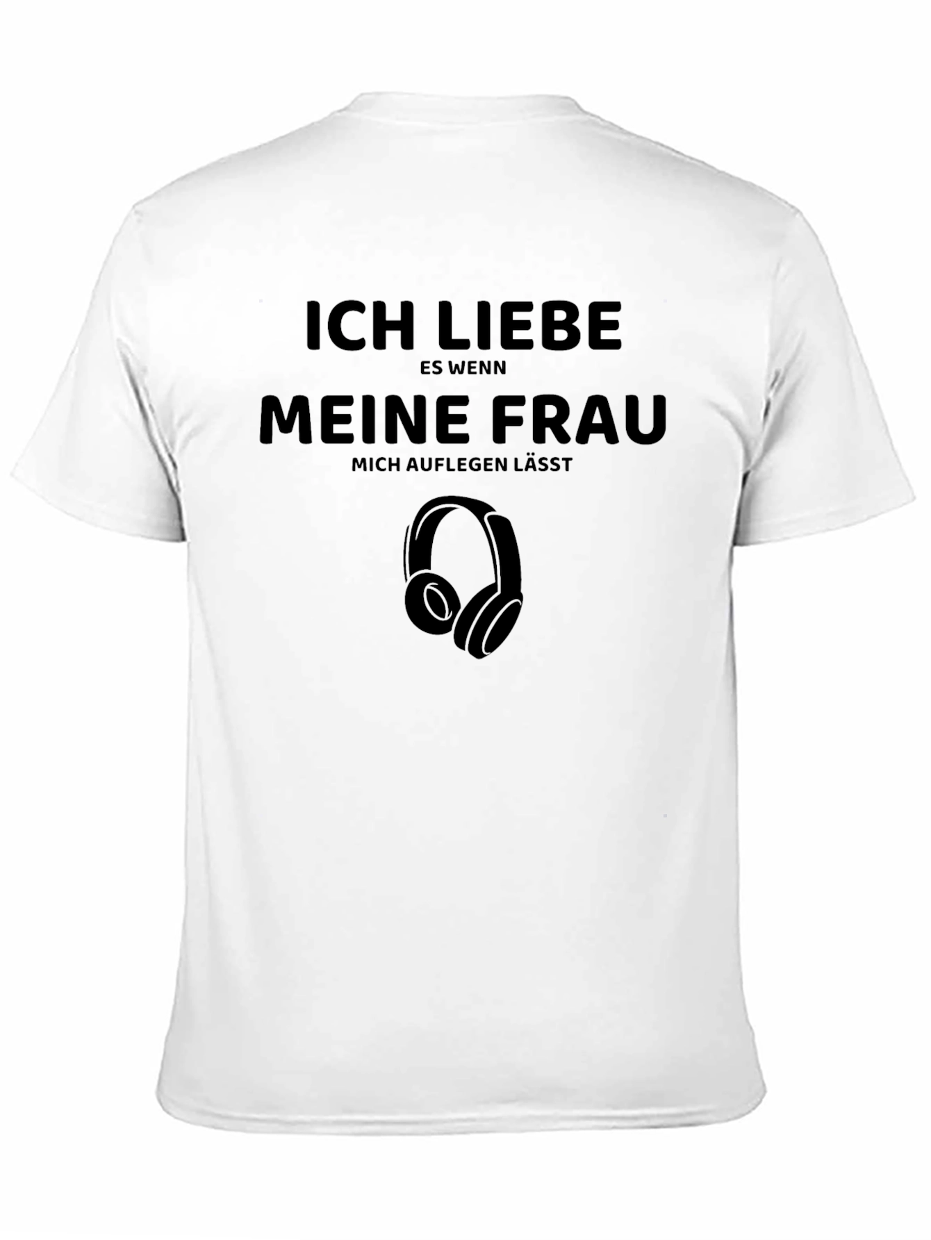 Black Ich Liebe Meine Frau Graphic Tee view 11