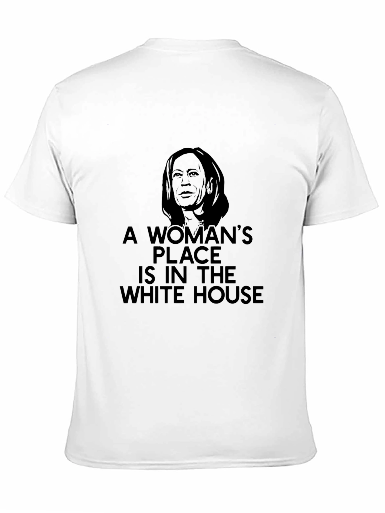 Black Kamala Harris White House T-Shirt view 11