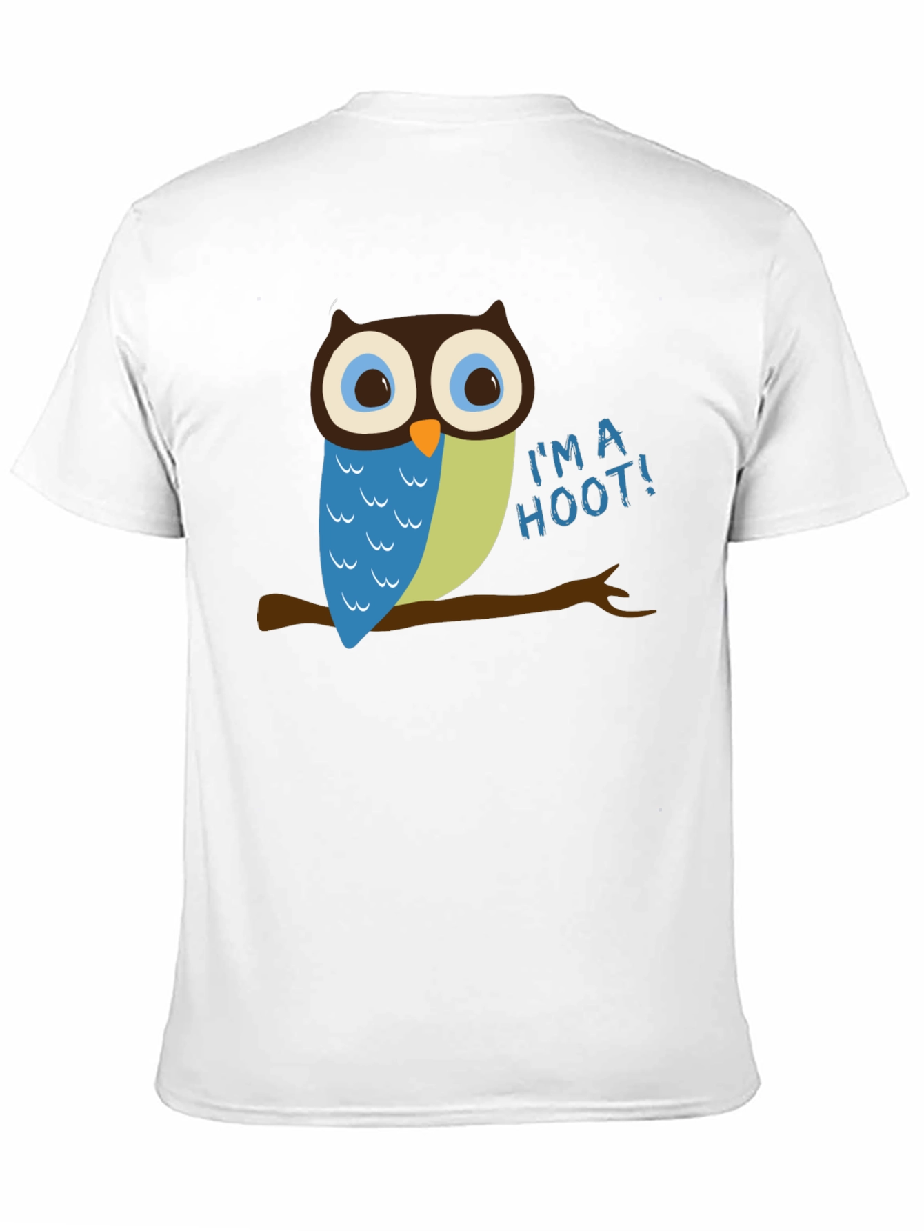 Black I'm a Hoot! Owl Graphic Tee view 11
