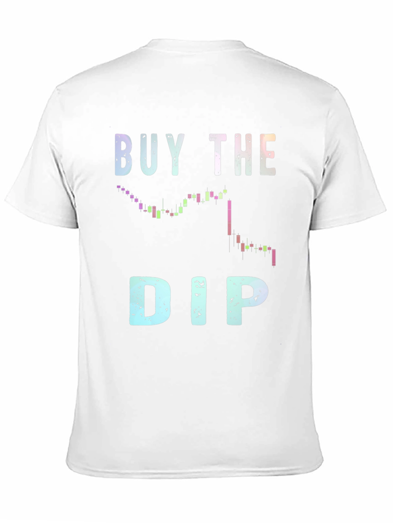 Black Buy the Dip T-Shirt - Crypto Investor Apparel view 11
