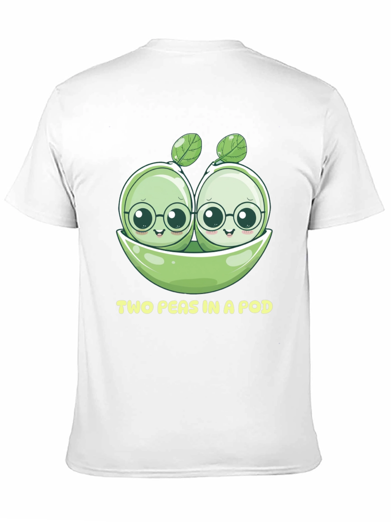 Black Two Peas in a Pod Graphic Tee view 11
