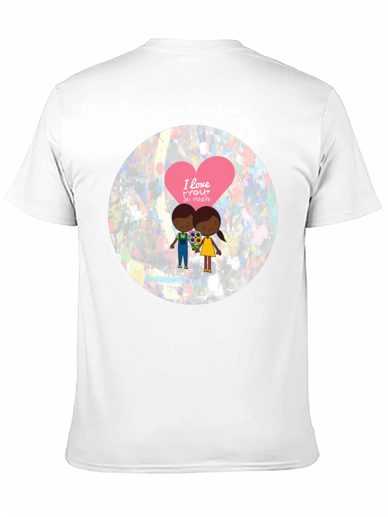 Black I Love You Graphic Tee view 11