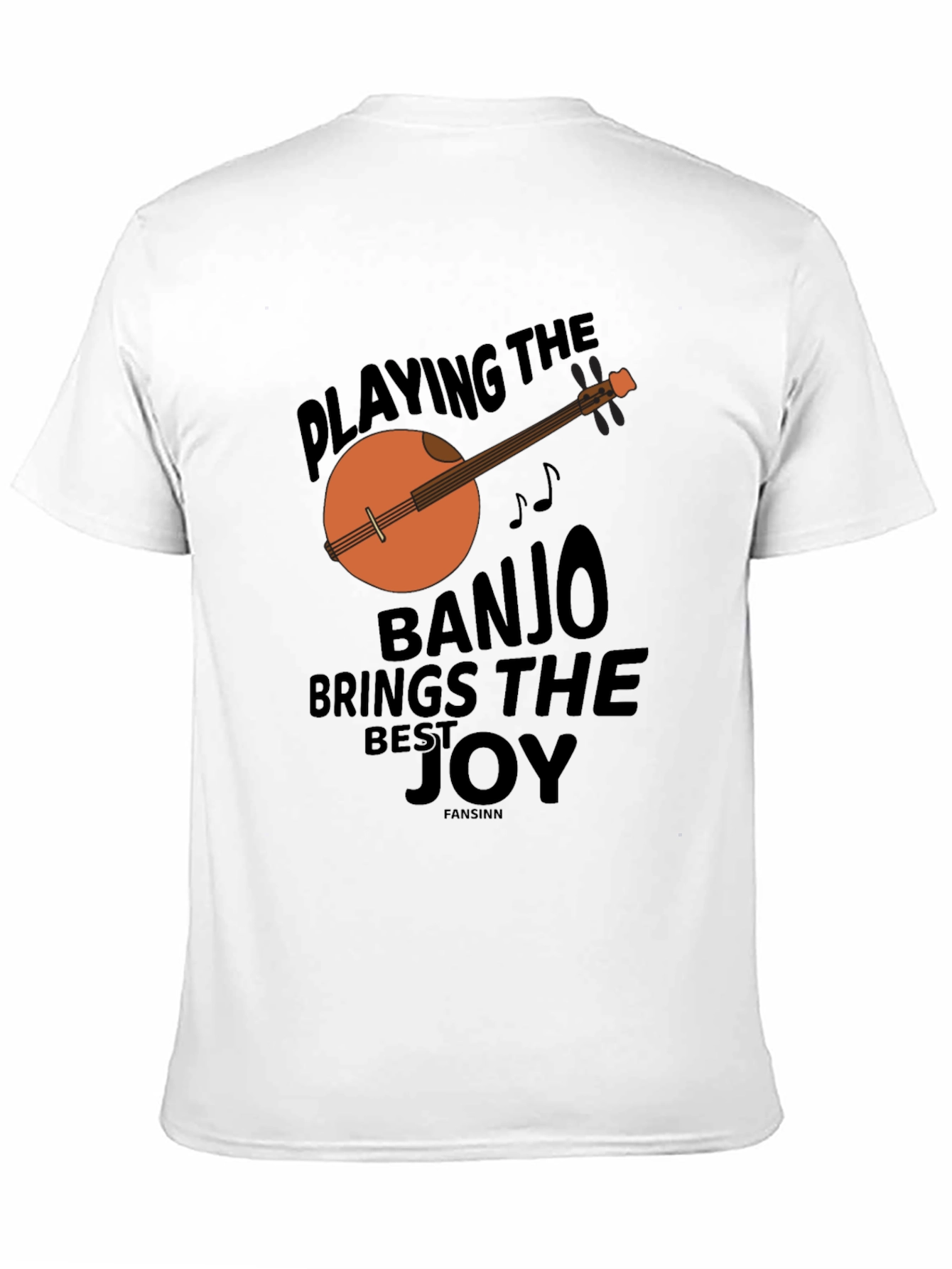 Black Banjo Joy Graphic Tee view 11