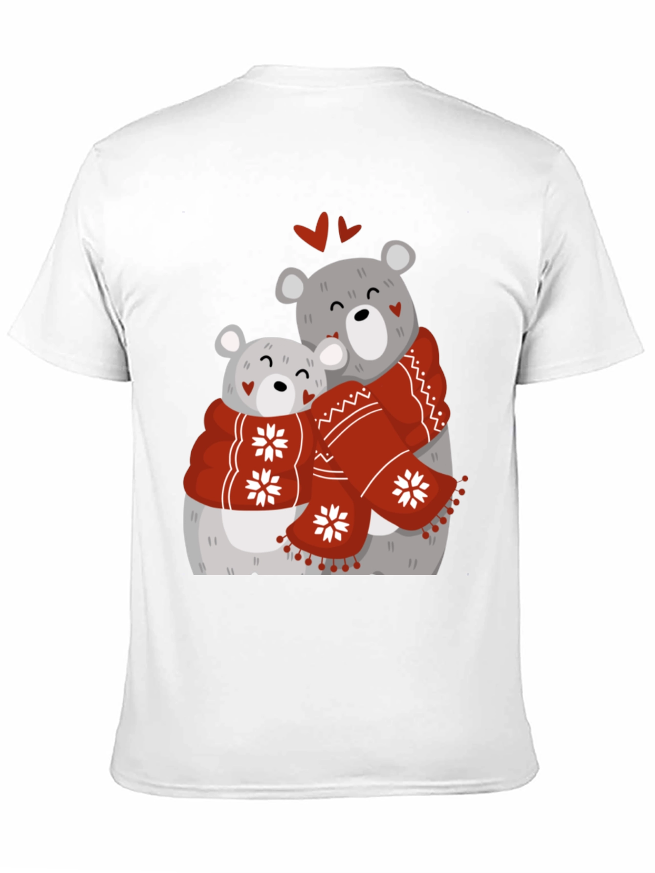 Black Bear Hug Graphic T-Shirt view 11