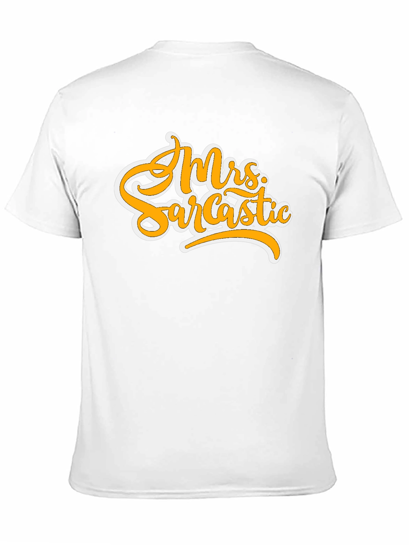 Black Mrs. Sarcastic Graphic T-Shirt - Black view 11