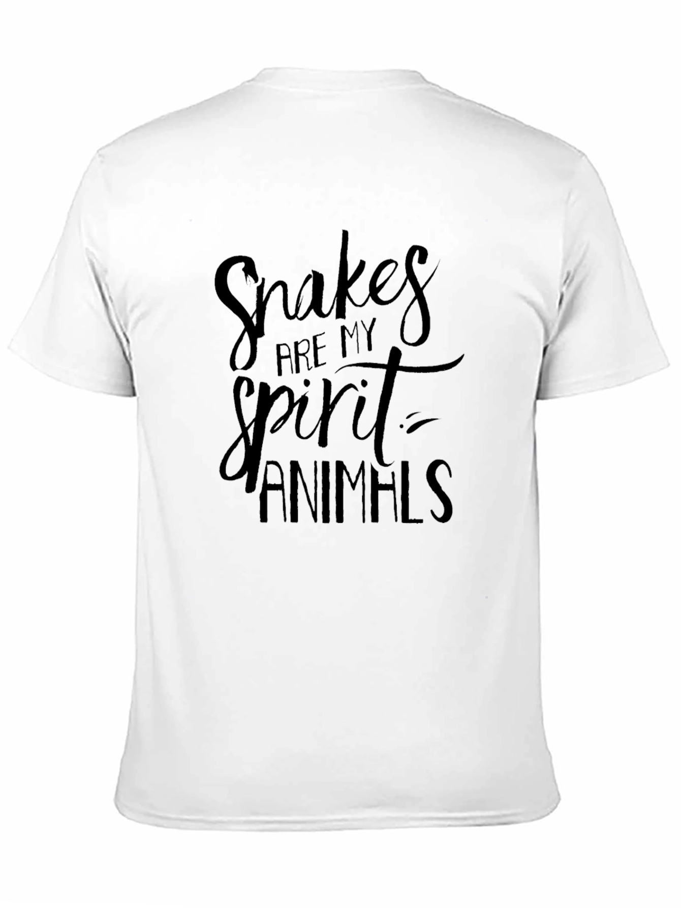 Black Snakes Are My Spirit Animals Graphic Tee view 11