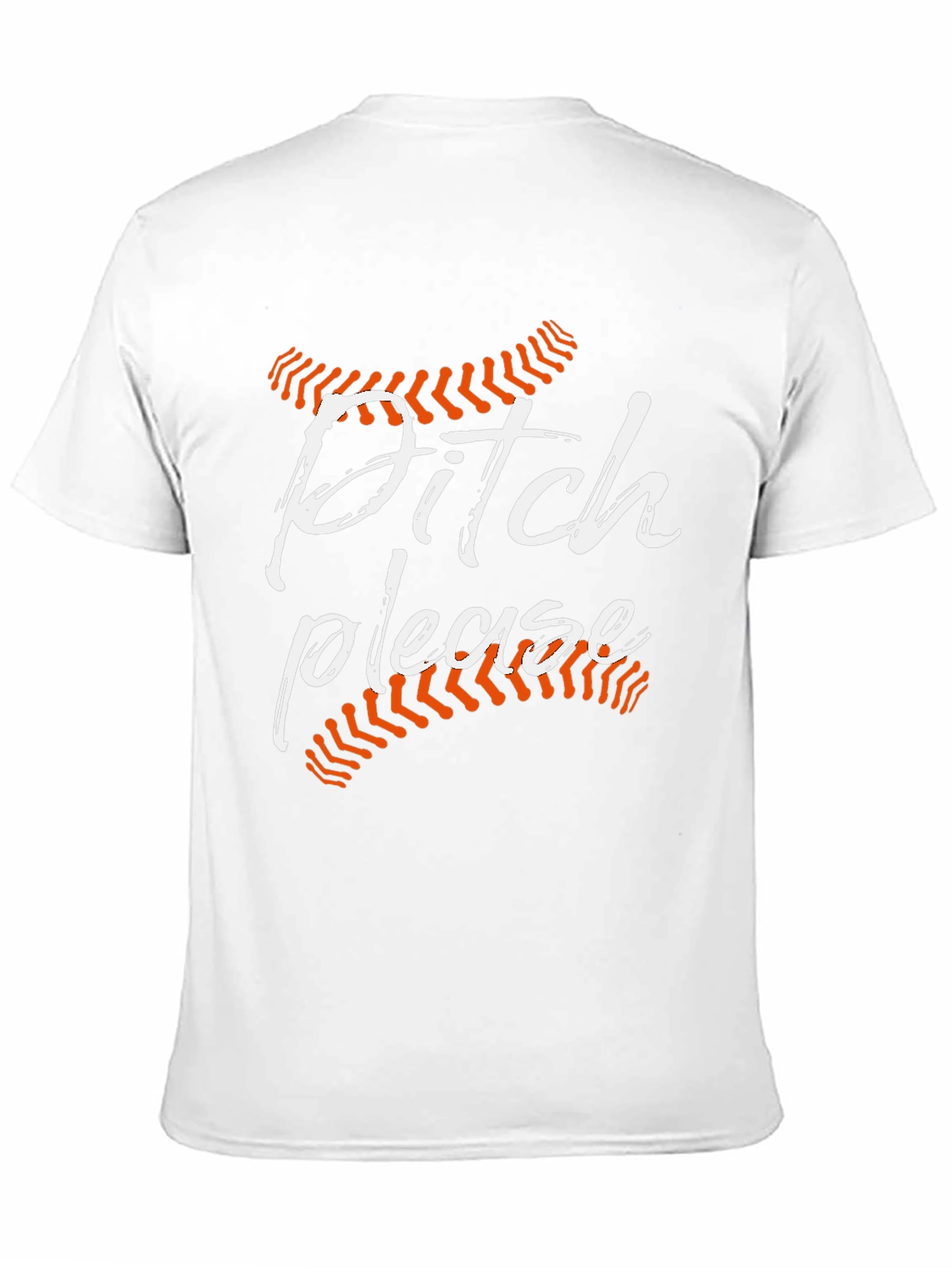 Black Pitch Please Baseball Graphic Tee - Funny Sports T-Shirt view 11