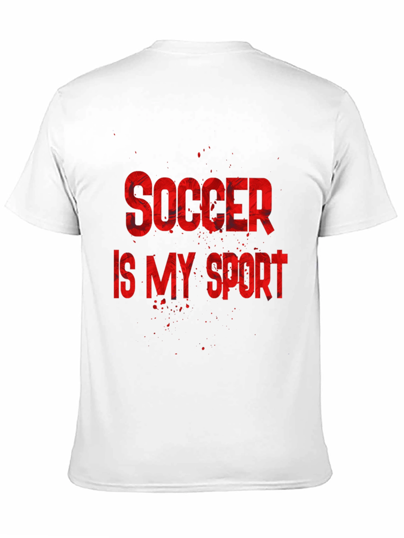 Black Soccer Is My Sport T-Shirt view 11