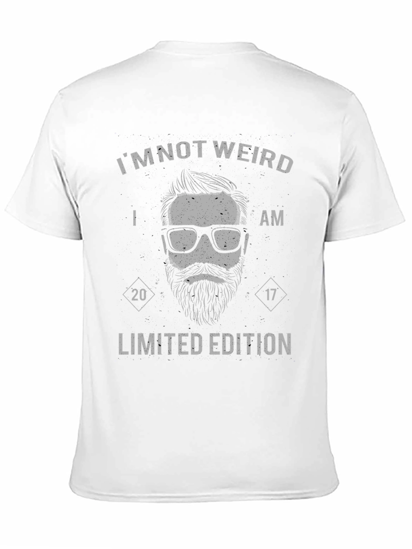 Black I'm Not Weird Limited Edition Graphic Tee view 11