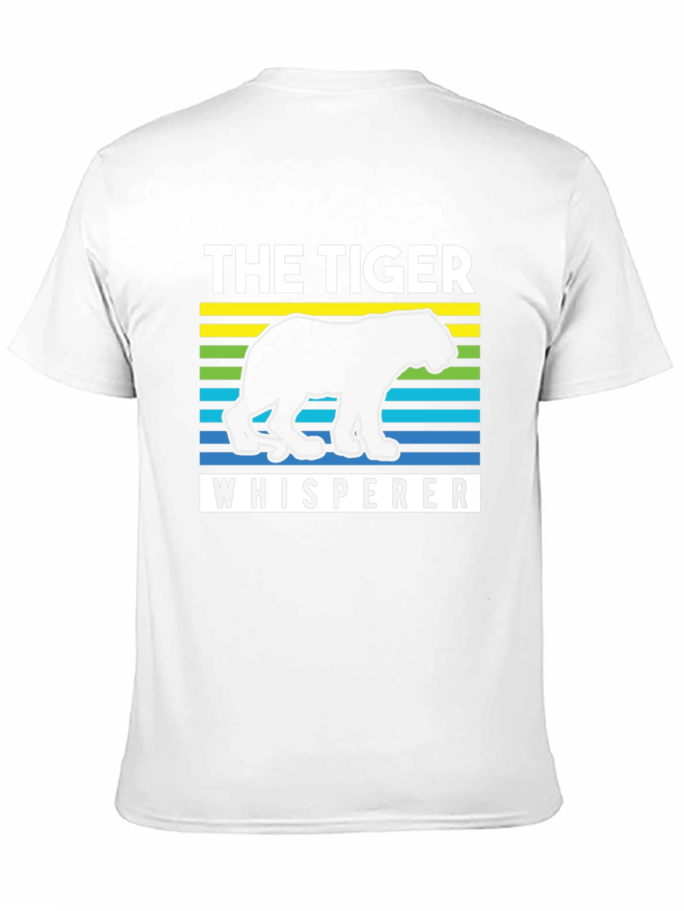 Black The Tiger Whisperer Graphic T-Shirt view 11