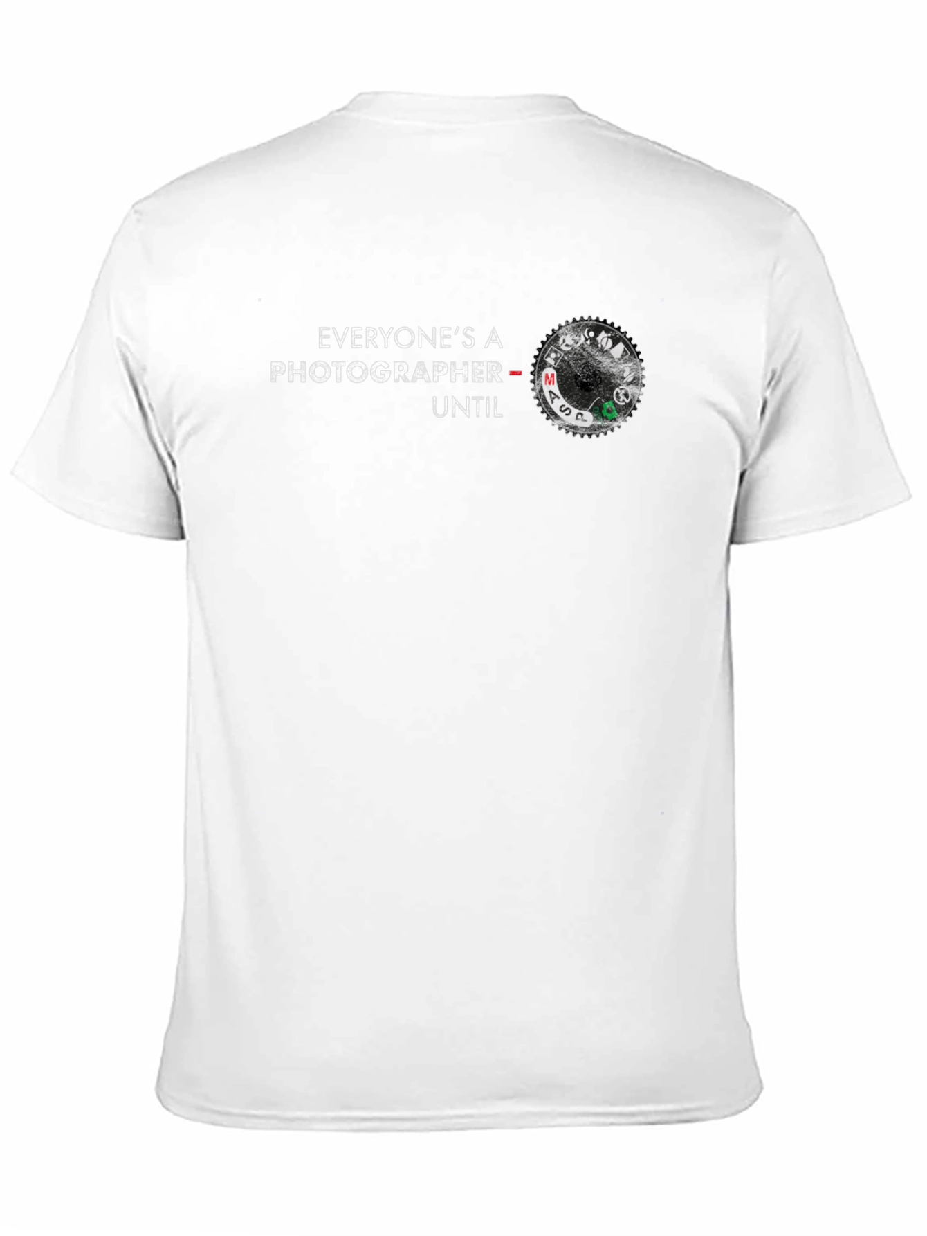 Black Photographer Mode T-Shirt - Funny Camera Shirt for Photography Lovers view 11