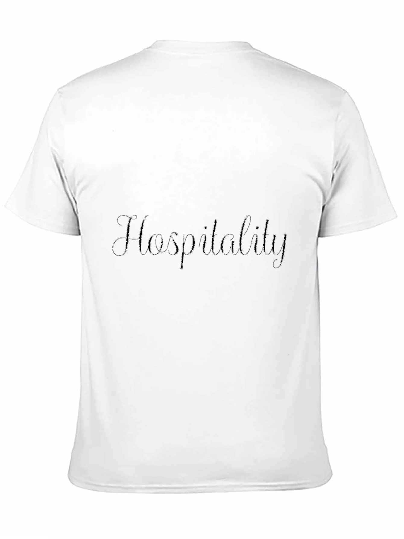 Black Hospitality T-Shirt - Soft Cotton Blend view 11