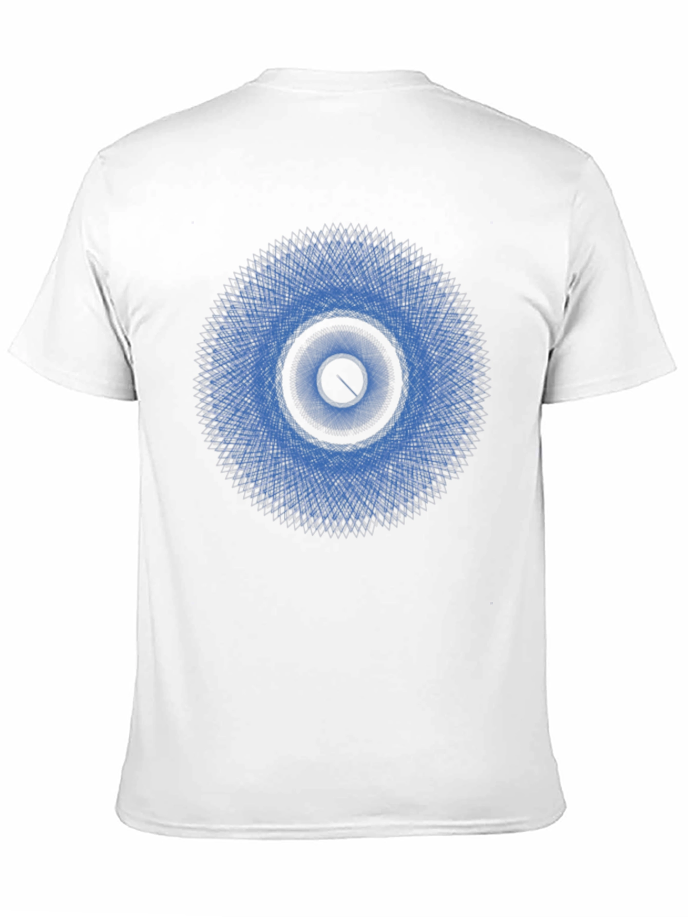 Black Geometric Pattern Tee - Eye Design view 11