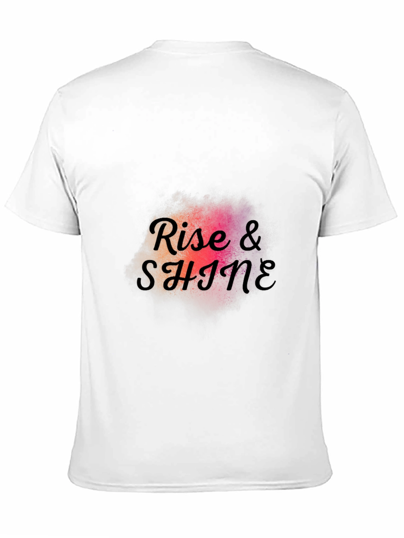 Black Rise & Shine Graphic Tee - Stylish Casual Wear view 11
