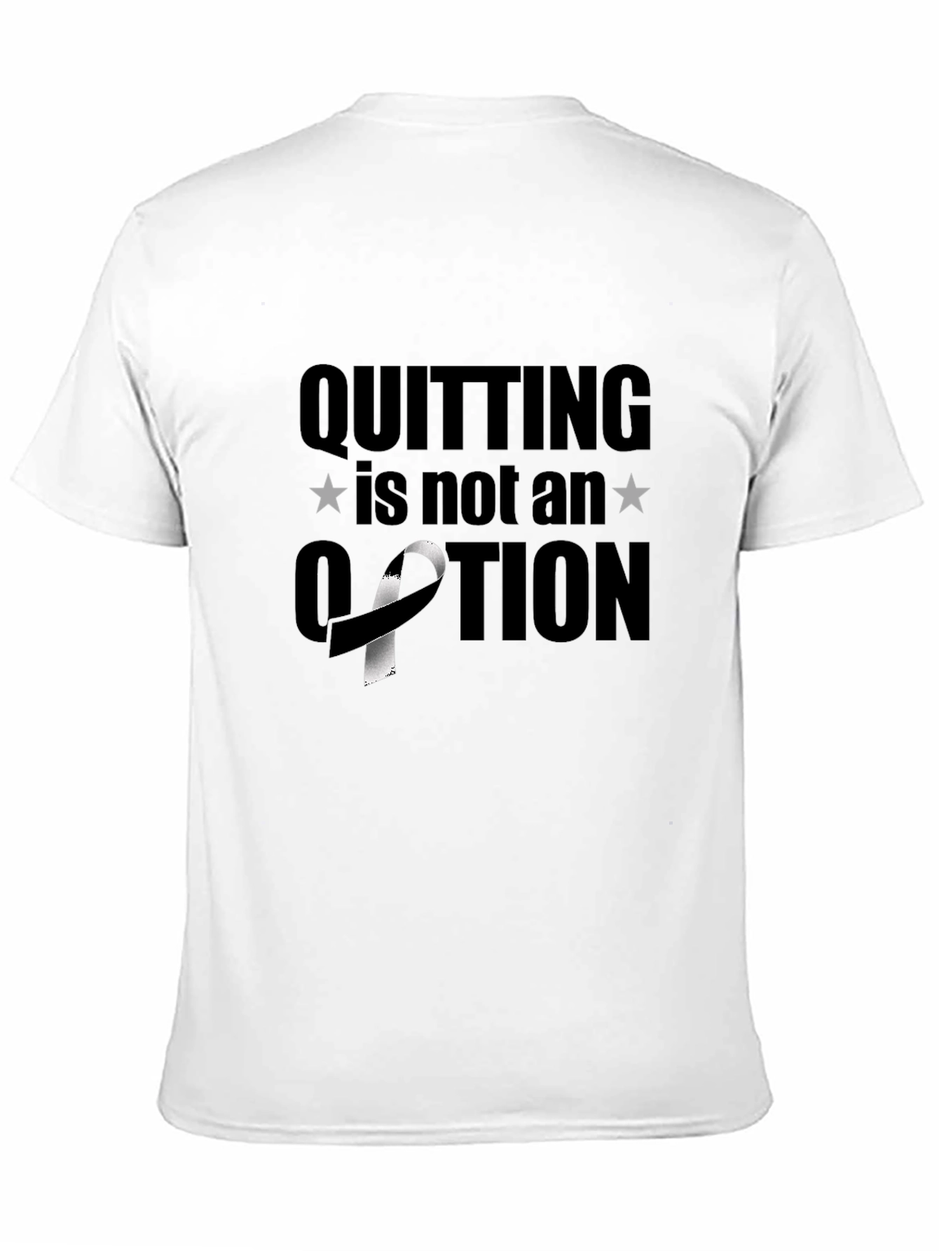 Black Quitting is Not an Option T-Shirt view 11