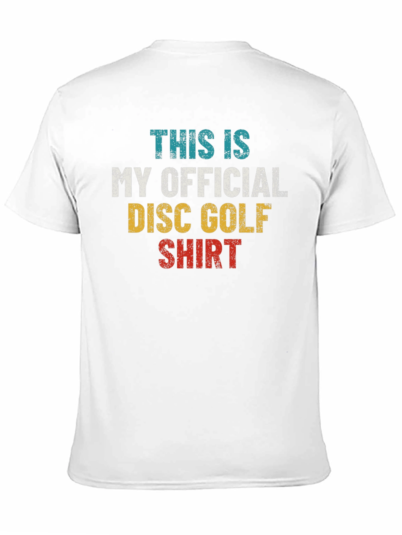 Black Official Disc Golf Shirt - Unique Tee view 11