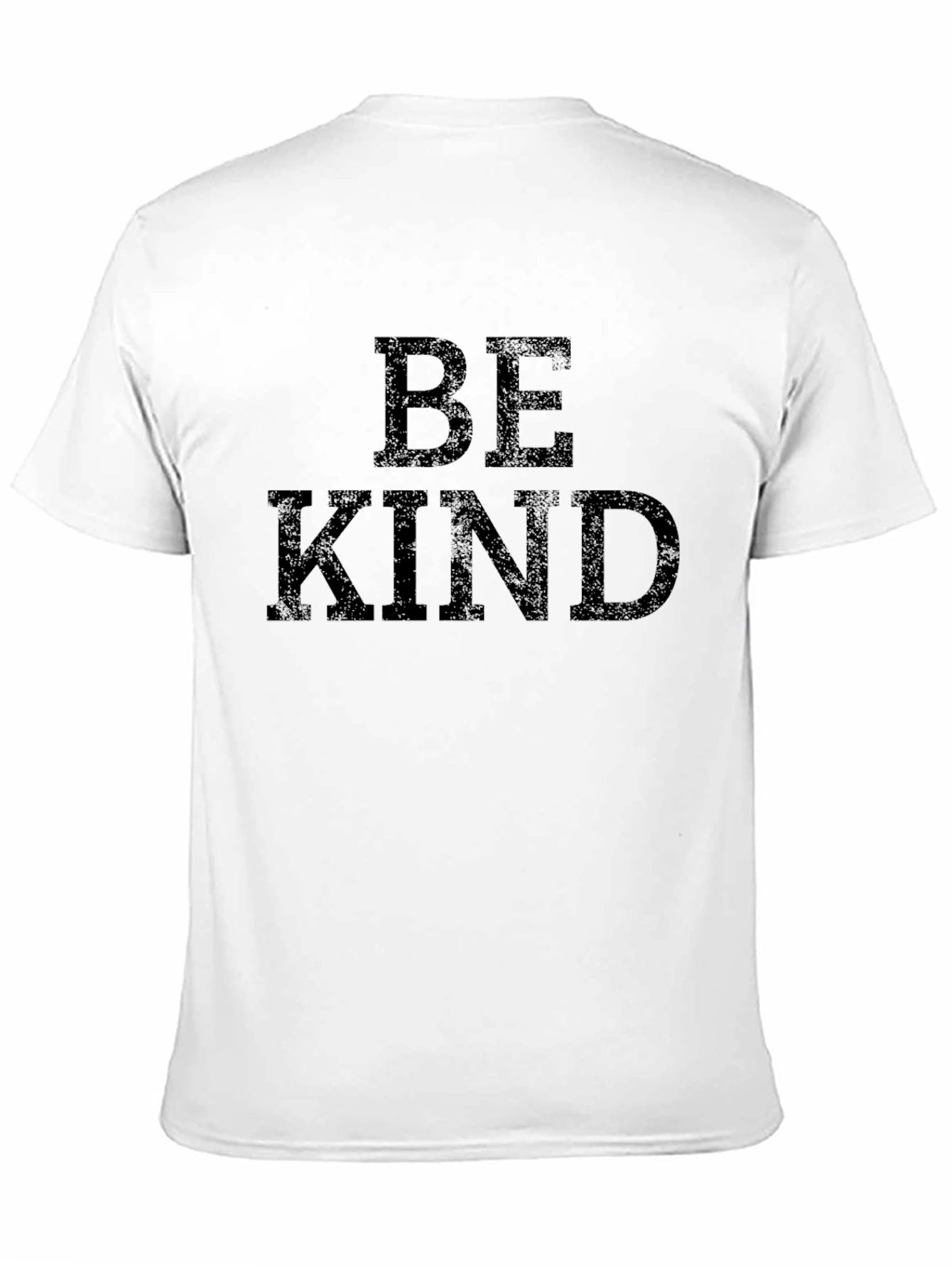 Black Be Kind Graphic T-Shirt -  Men's Casual Tee view 11