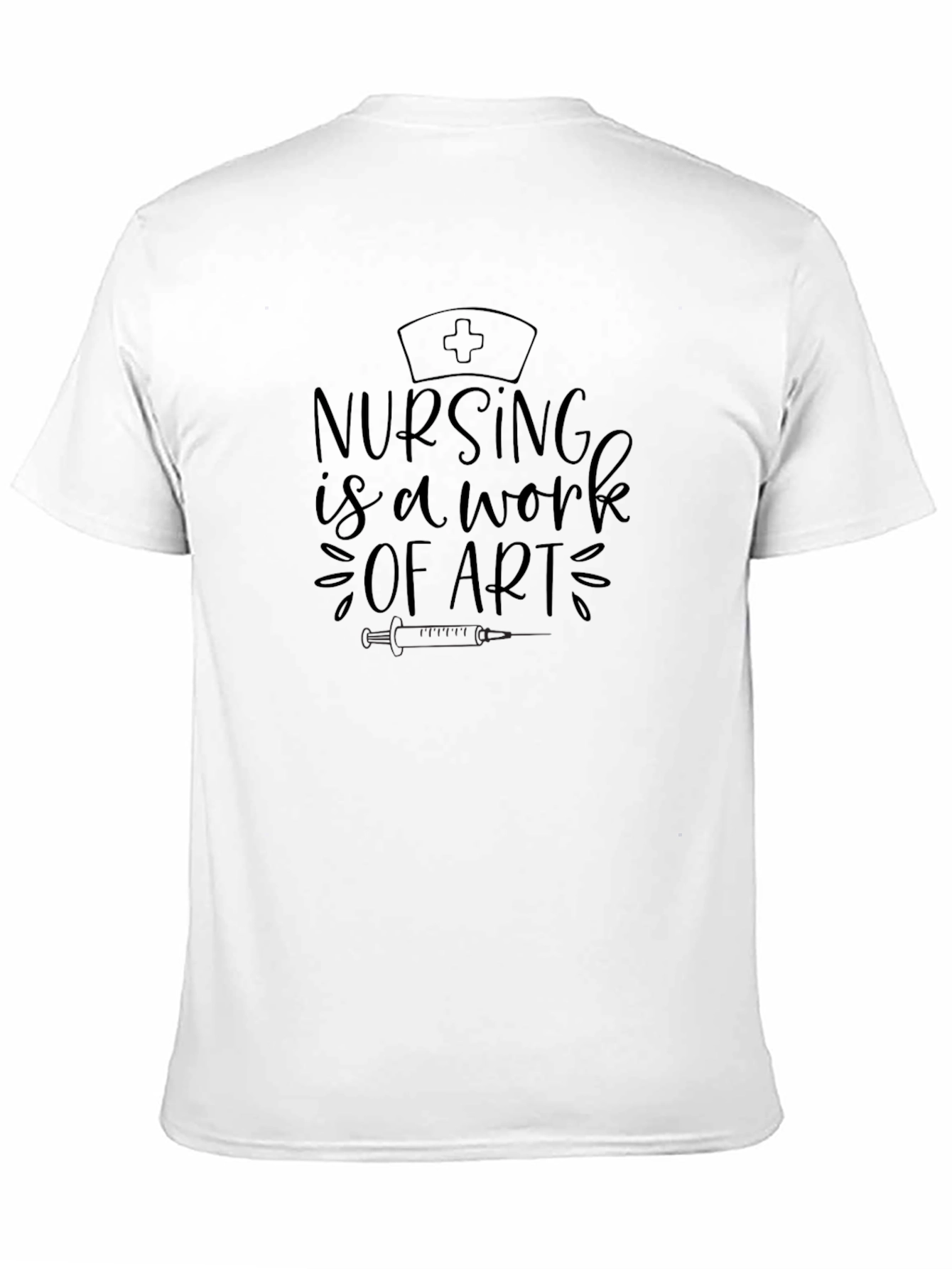 Black Nursing is a Work of Art T-Shirt view 11