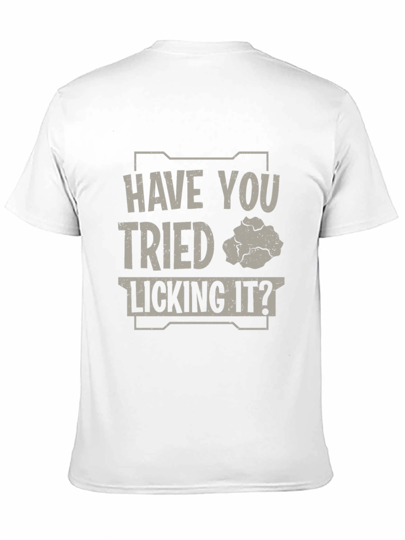 Black Have You Tried Licking It? Graphic Tee - Funny T-Shirt view 11