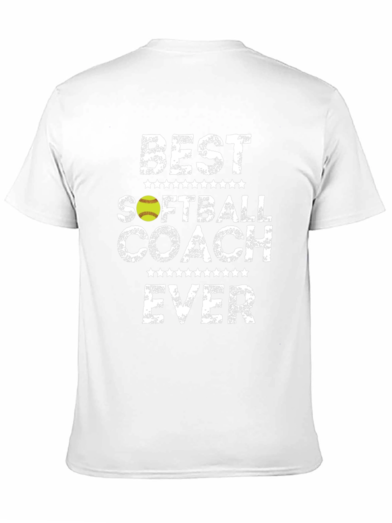 Black Best Softball Coach Ever T-Shirt - Gift for Coaches view 11