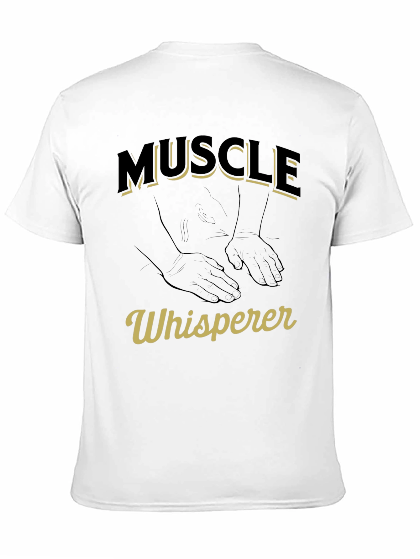 Muscle Whisperer Graphic T-Shirt - Black - 11