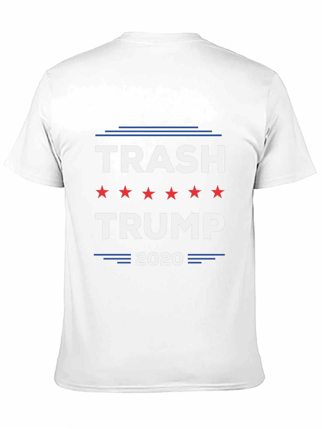 Black Trash Trump 2020 Graphic Tee - Anti-Trump T-Shirt view 11