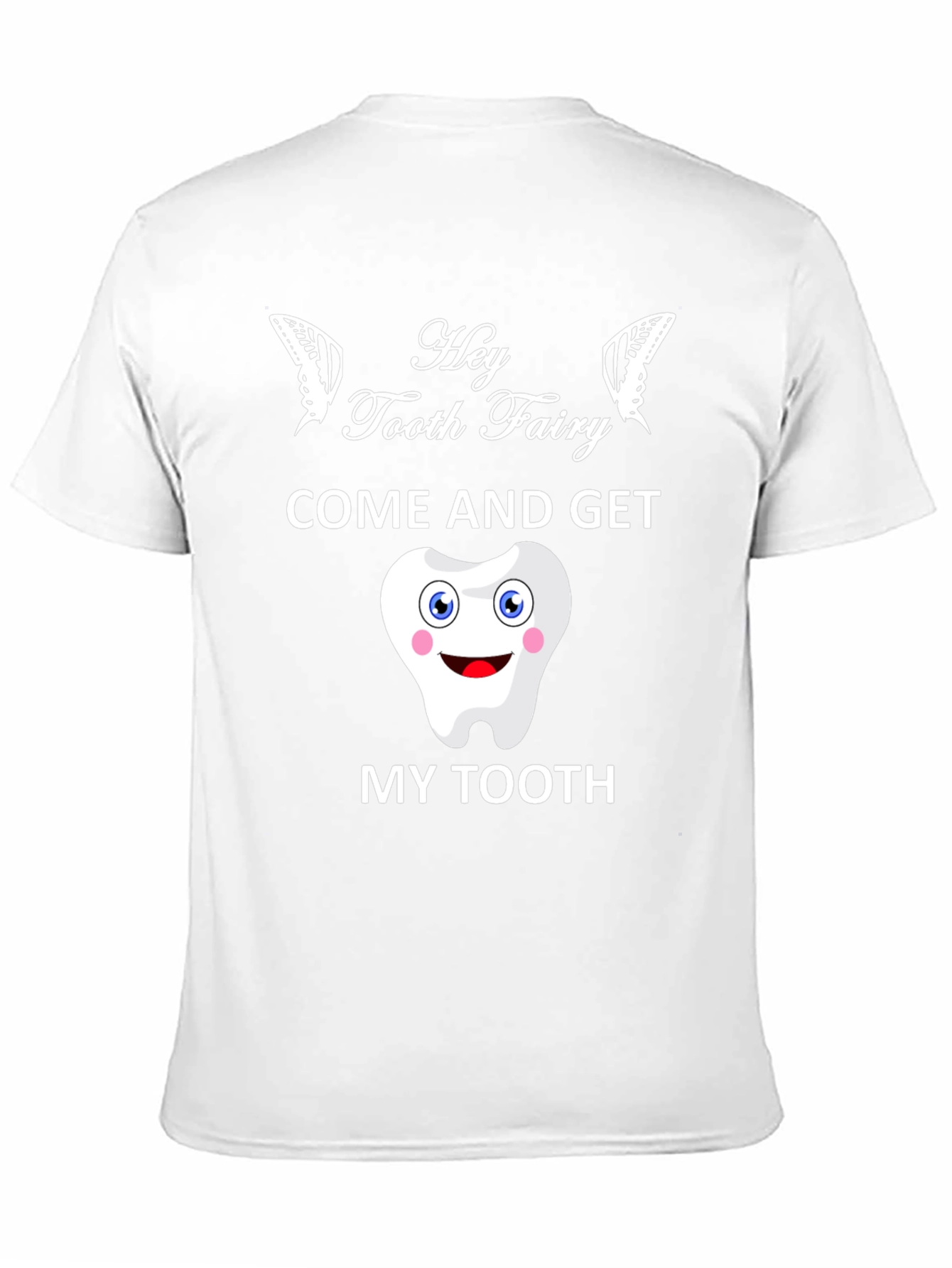 Black Hey Tooth Fairy T-Shirt, Funny Dental Gift view 11