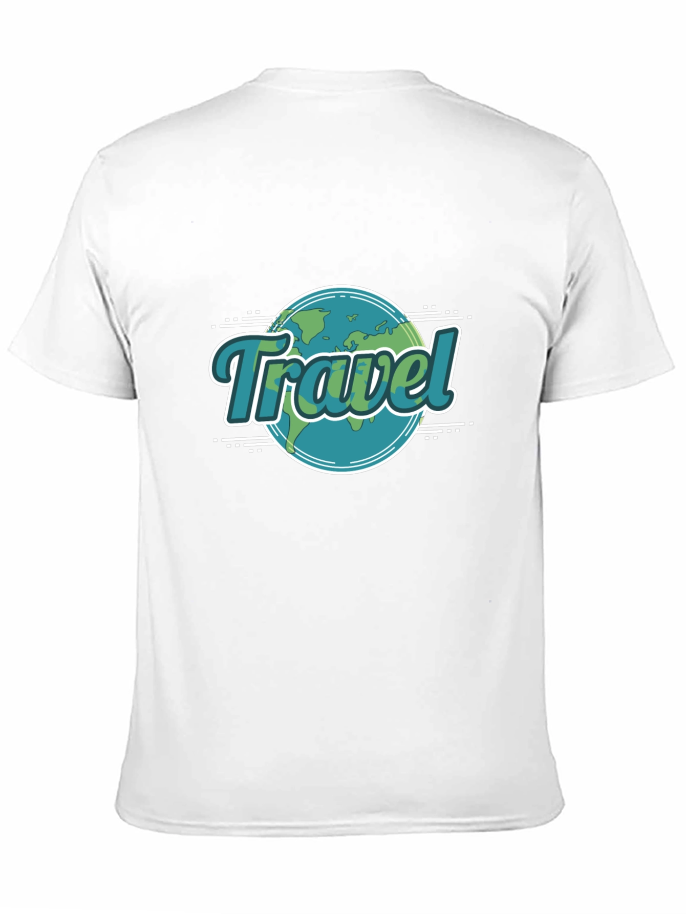 Black Travel the World T-Shirt view 11