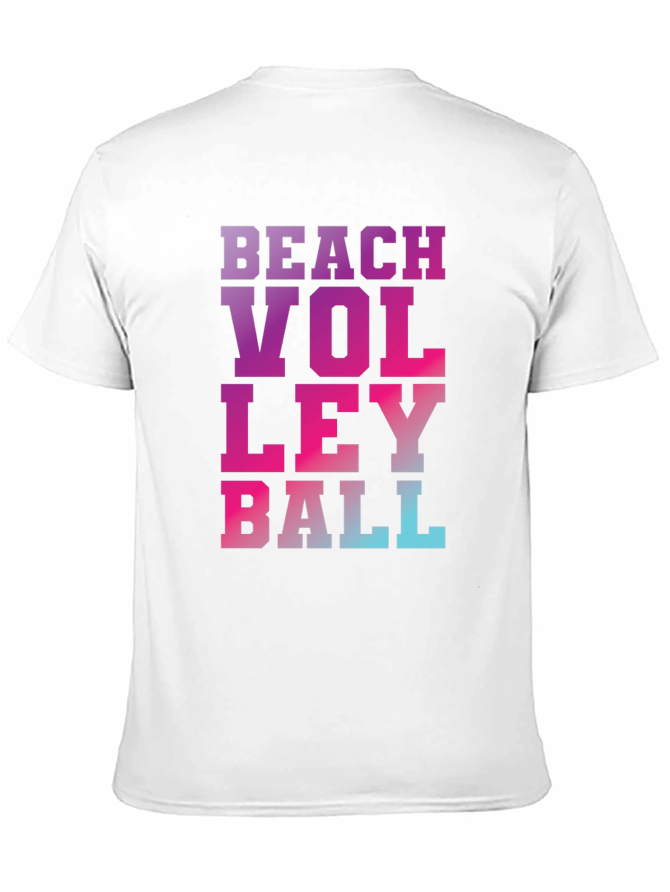 Black Beach Volleyball Graphic Tee view 11