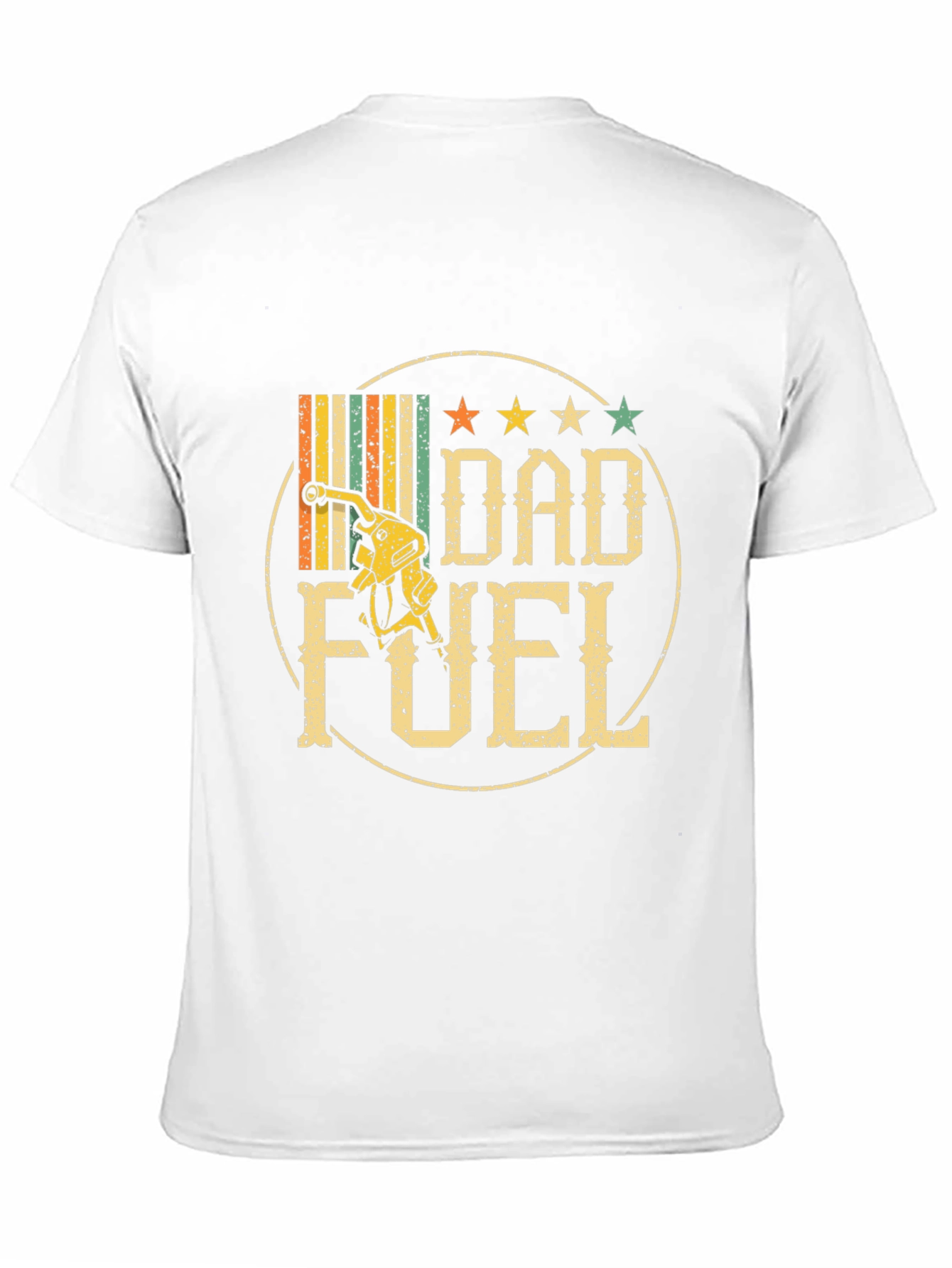 Black Dad Fuel Graphic Tee - Father's Day Gift view 11