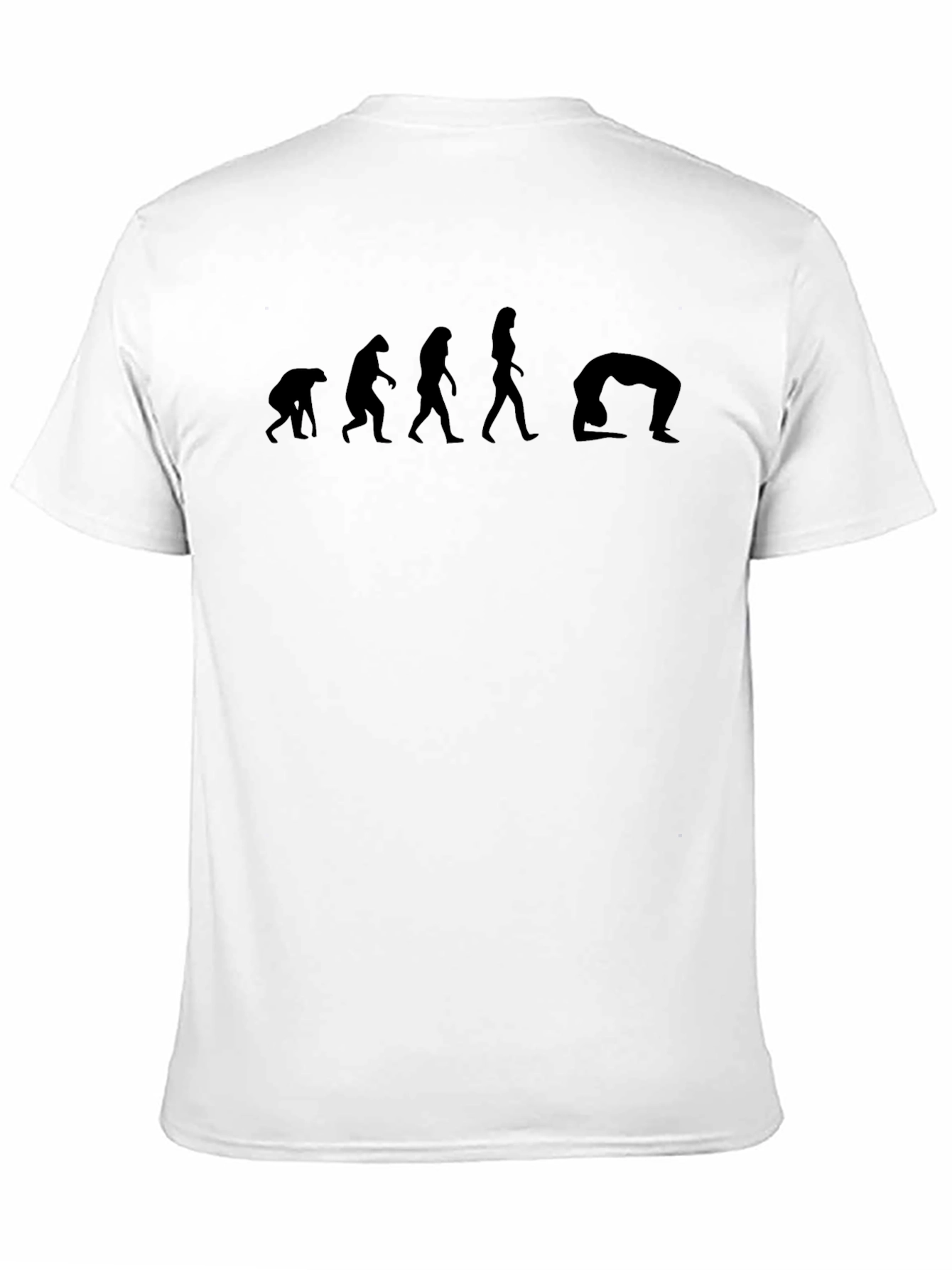 Black Yoga Evolution Black T-Shirt view 11