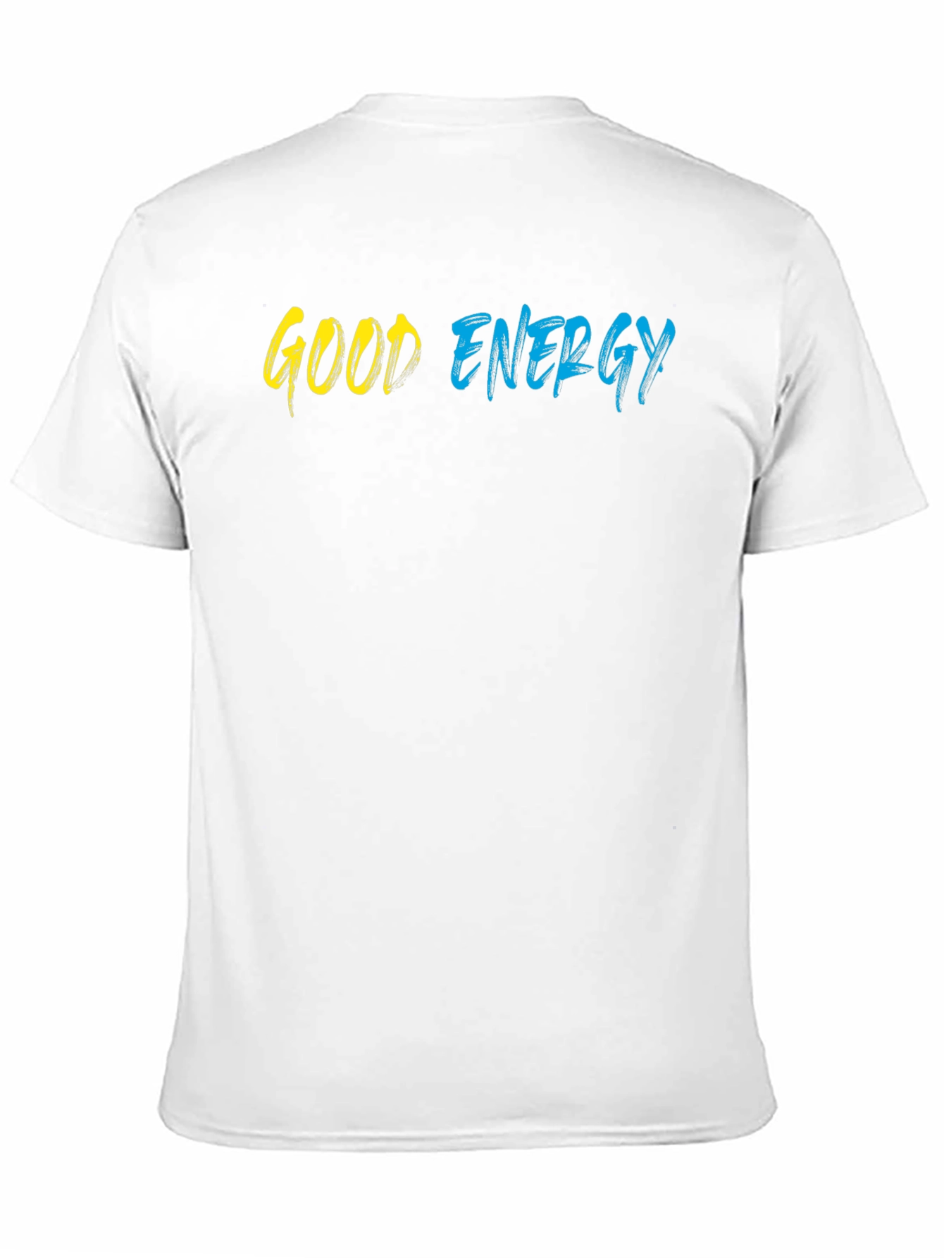 Black Good Energy Graphic Tee - Stylish Black T-Shirt view 11