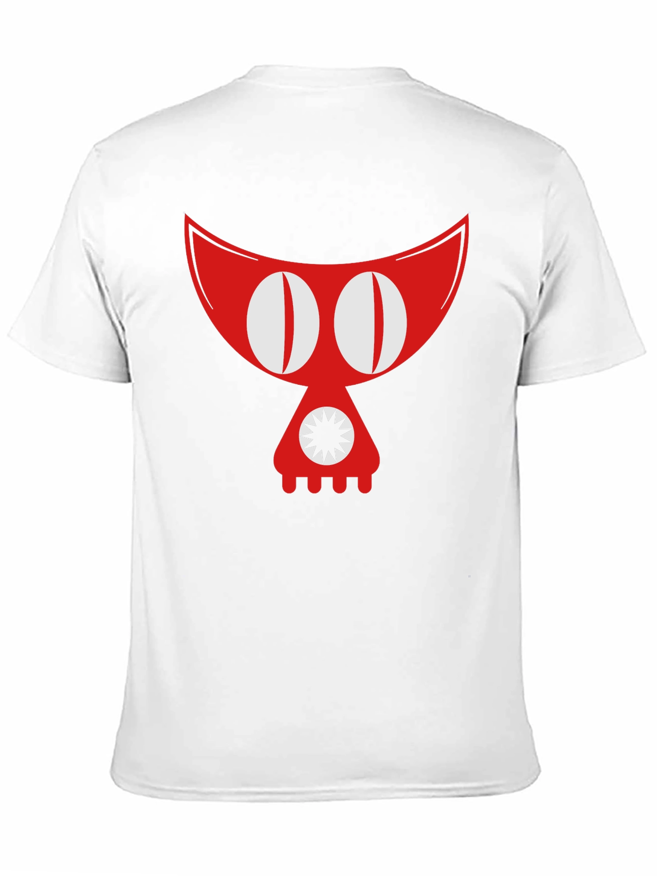 Black Cartoon Monster Graphic Tee - Men's Black T-Shirt view 11