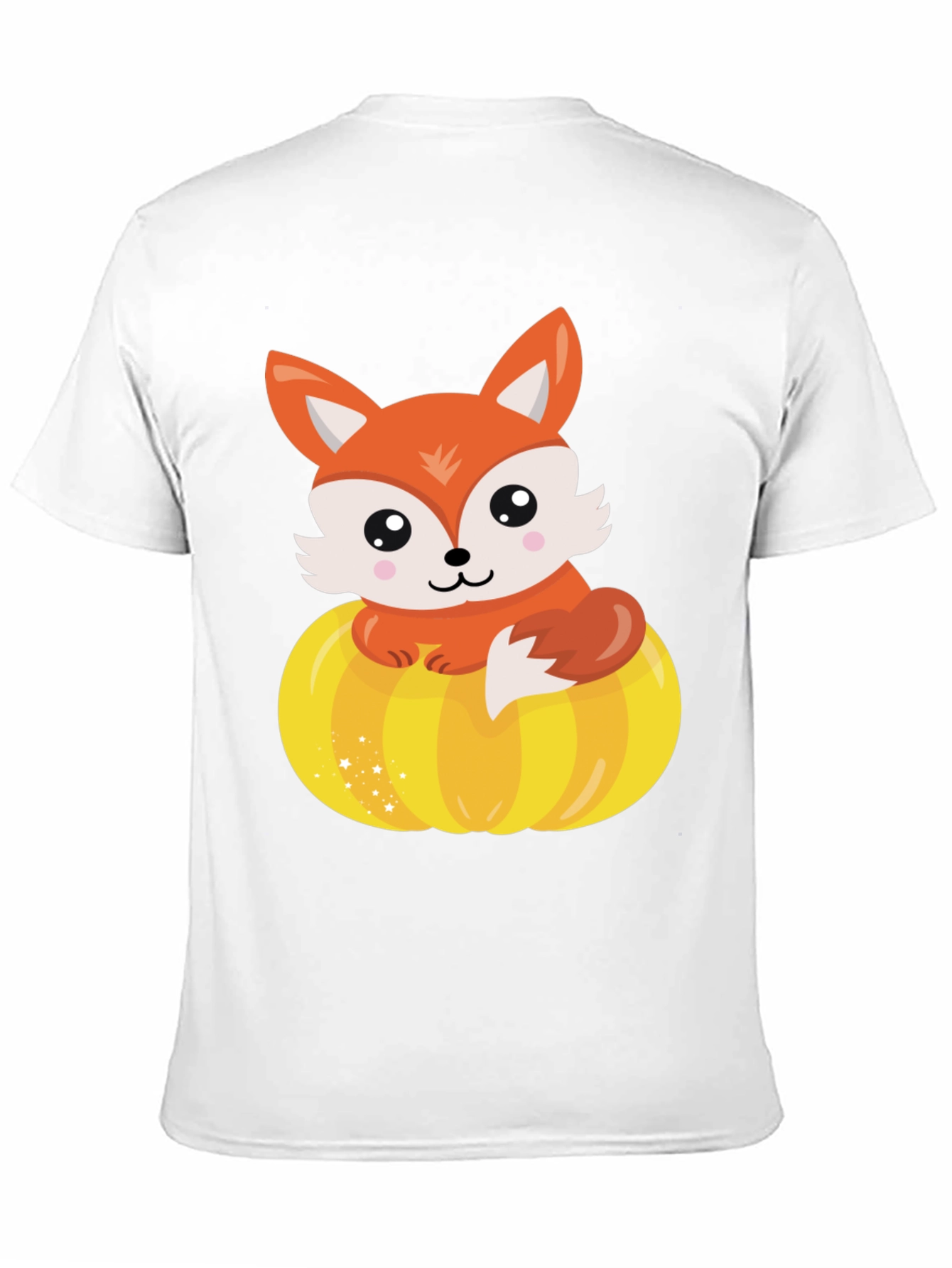 Black Fox and Pumpkin Graphic Tee view 11