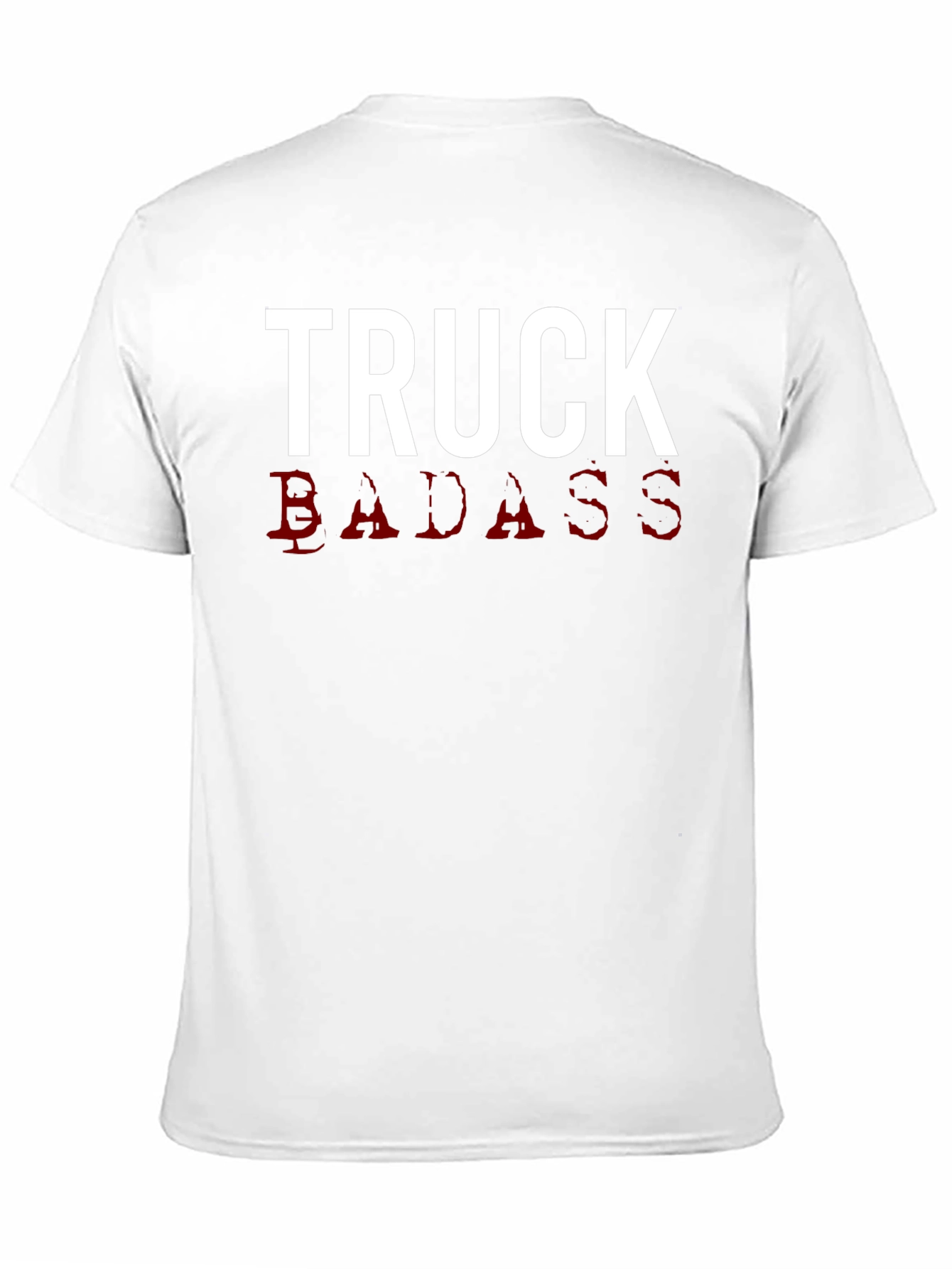 Black Truck Badass Graphic Tee - Men's Black T-Shirt view 11