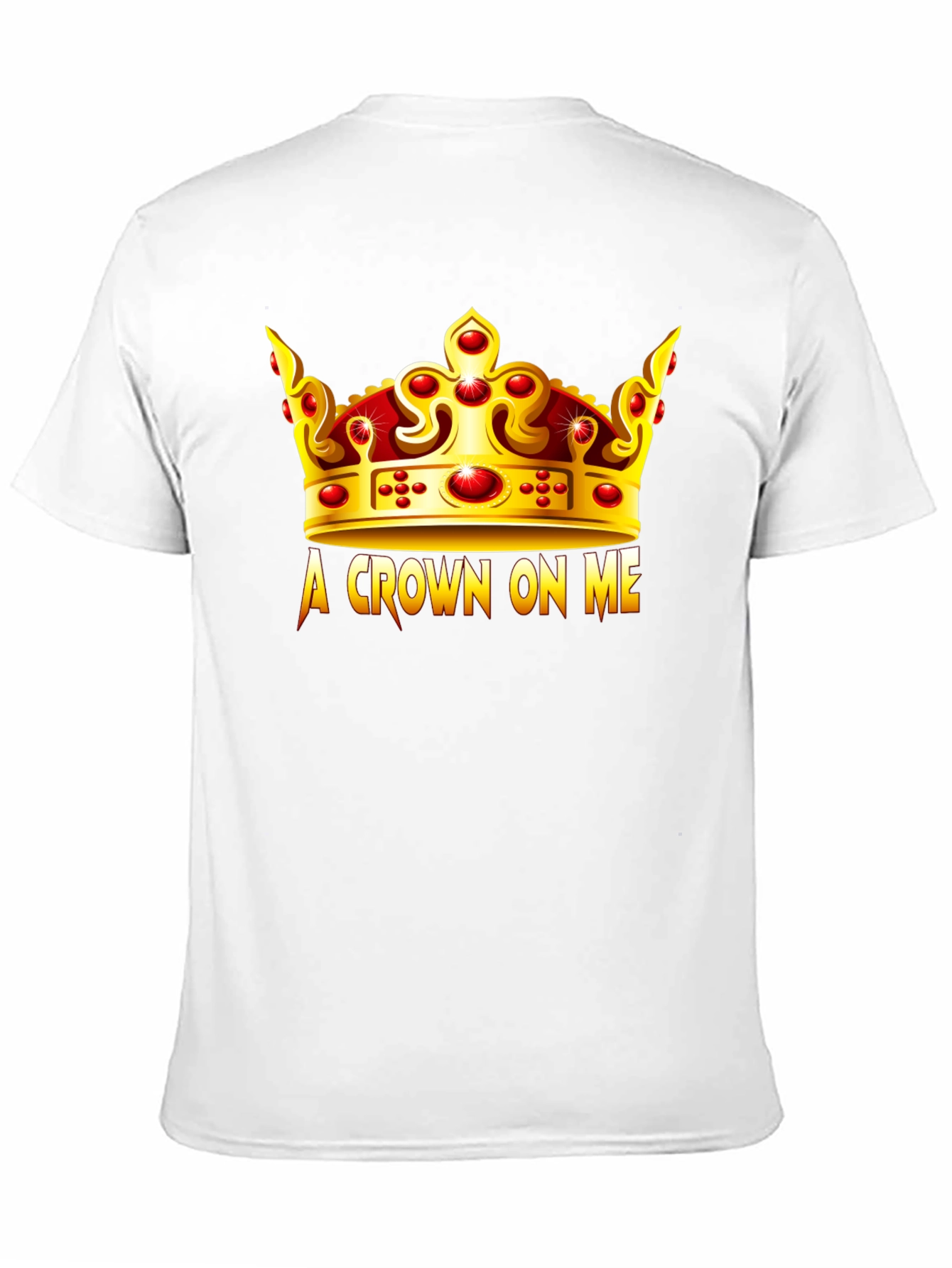 Black A Crown On Me Black T-Shirt view 11