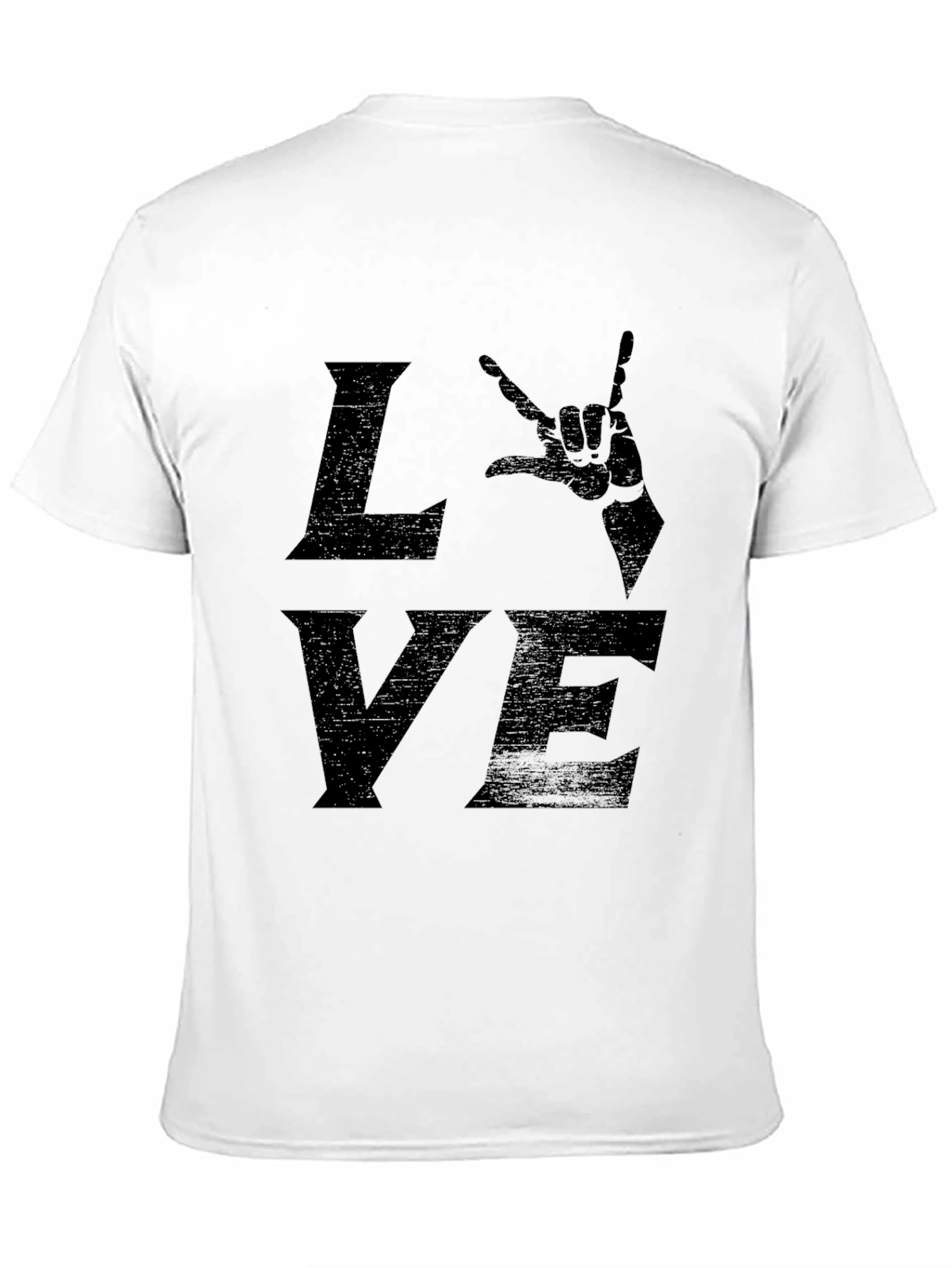 Black Rock On Love Graphic Tee - Black Crewneck view 11