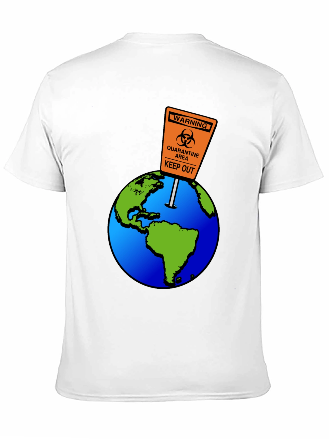 Quarantine Earth Graphic T-Shirt - 11