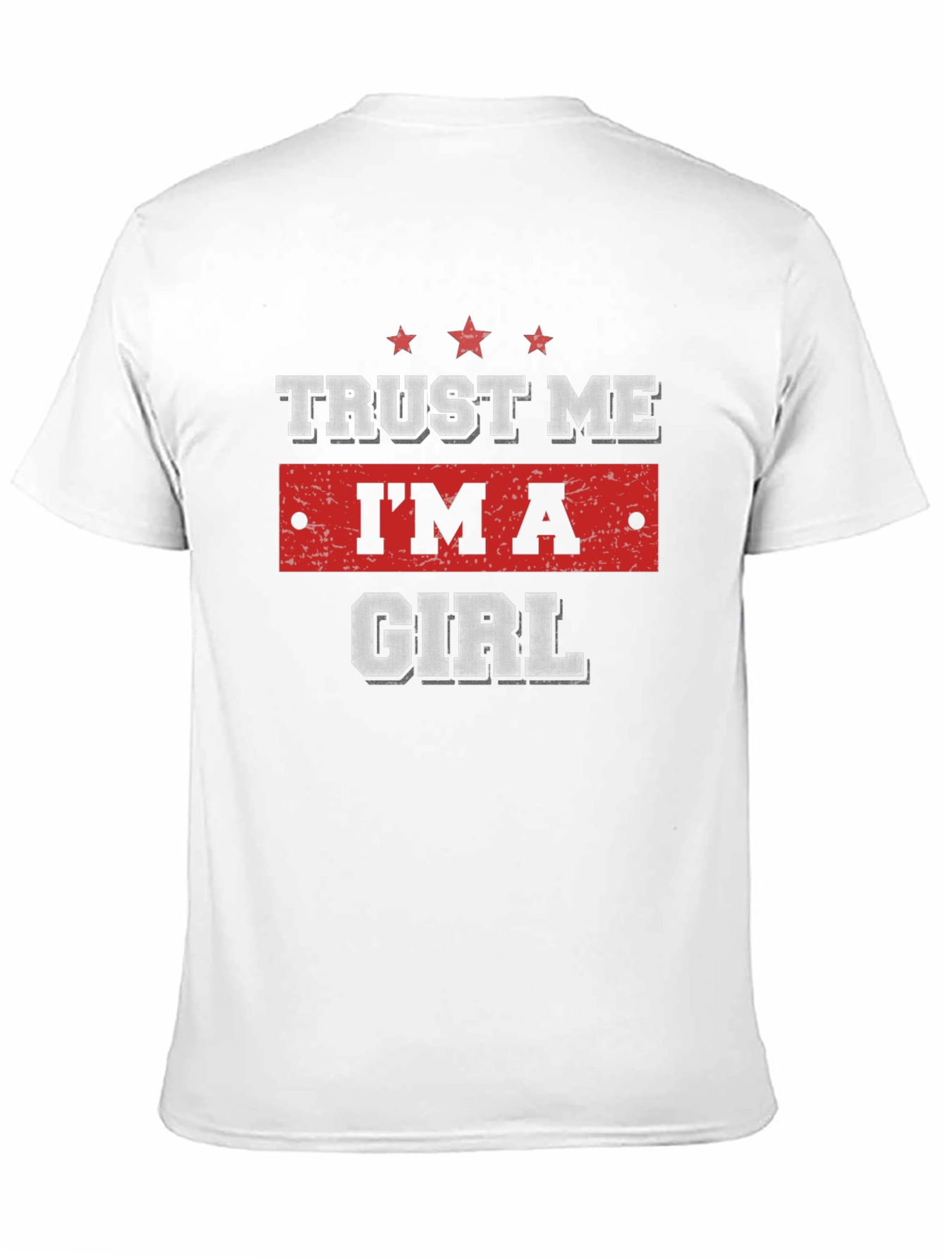 Black Trust Me I'm A Girl Graphic T-Shirt view 11