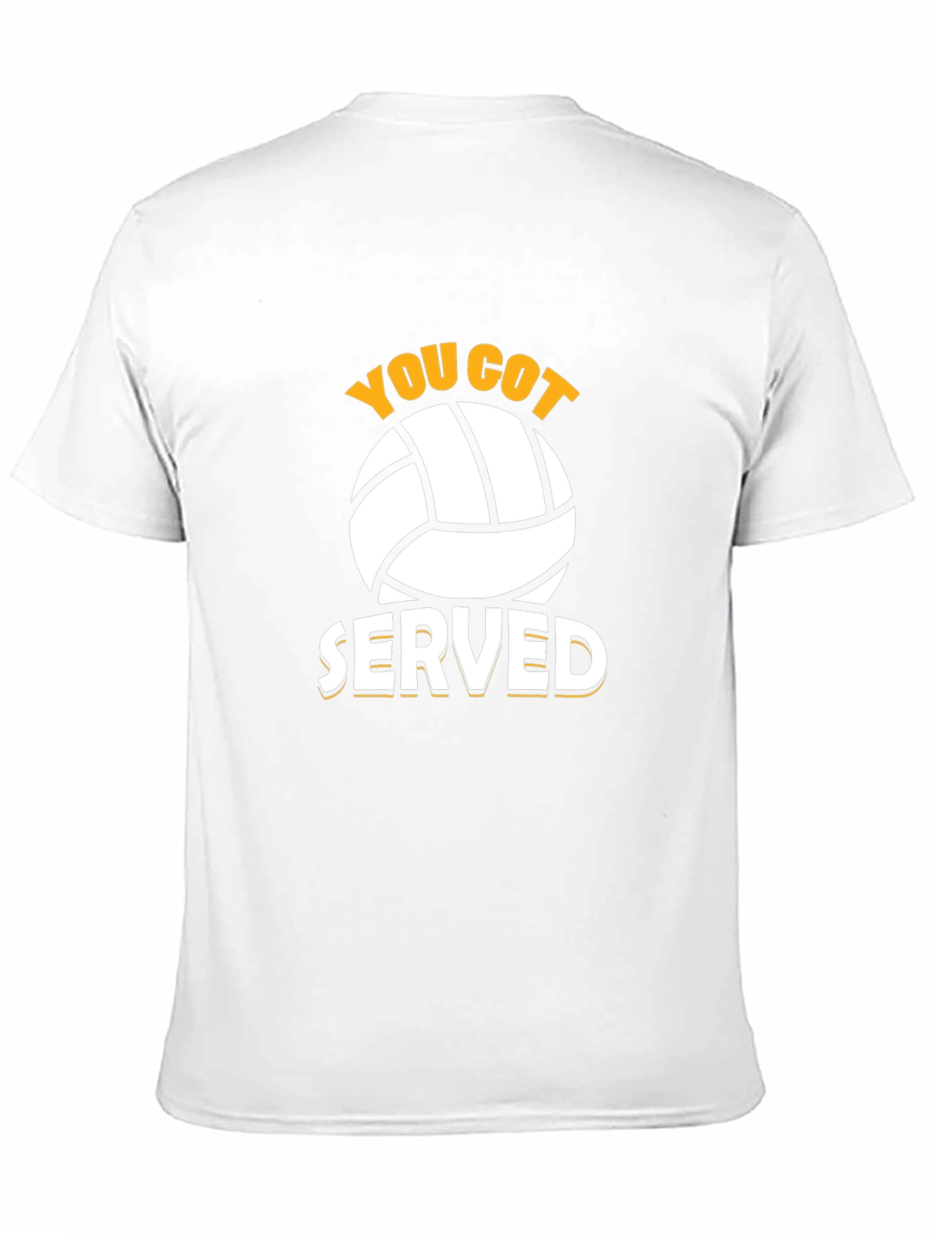 Black You Got Served Volleyball T-Shirt - Black view 11