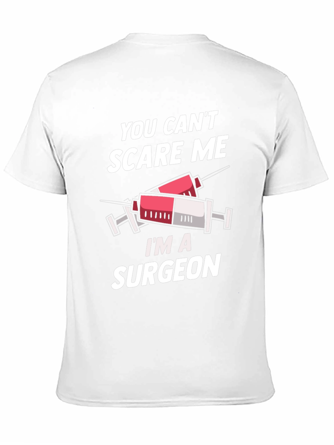 Black Surgeon T-Shirt - You Can't Scare Me view 11